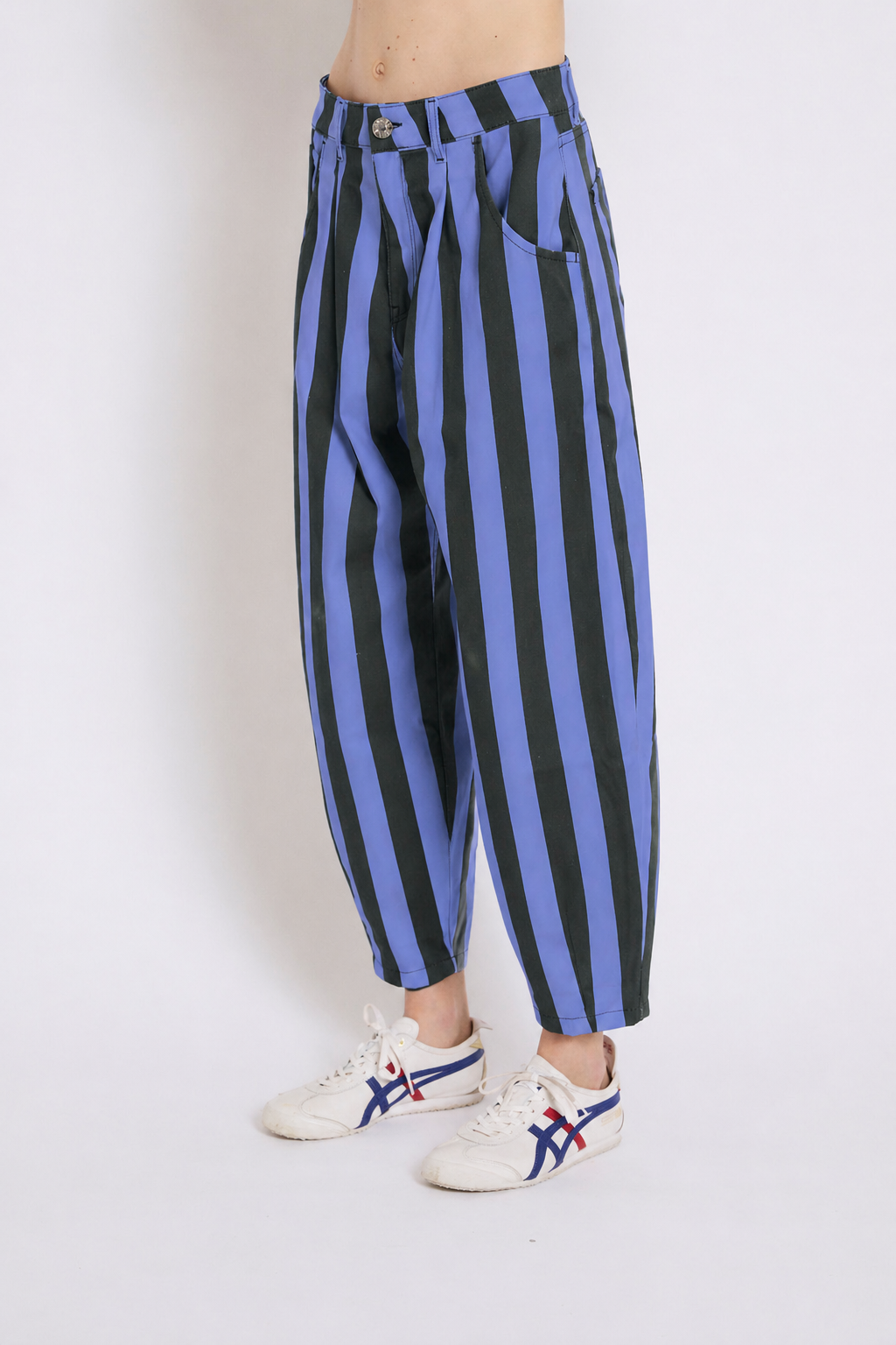 JEANS BOYFRIEND BARRAS VERDE