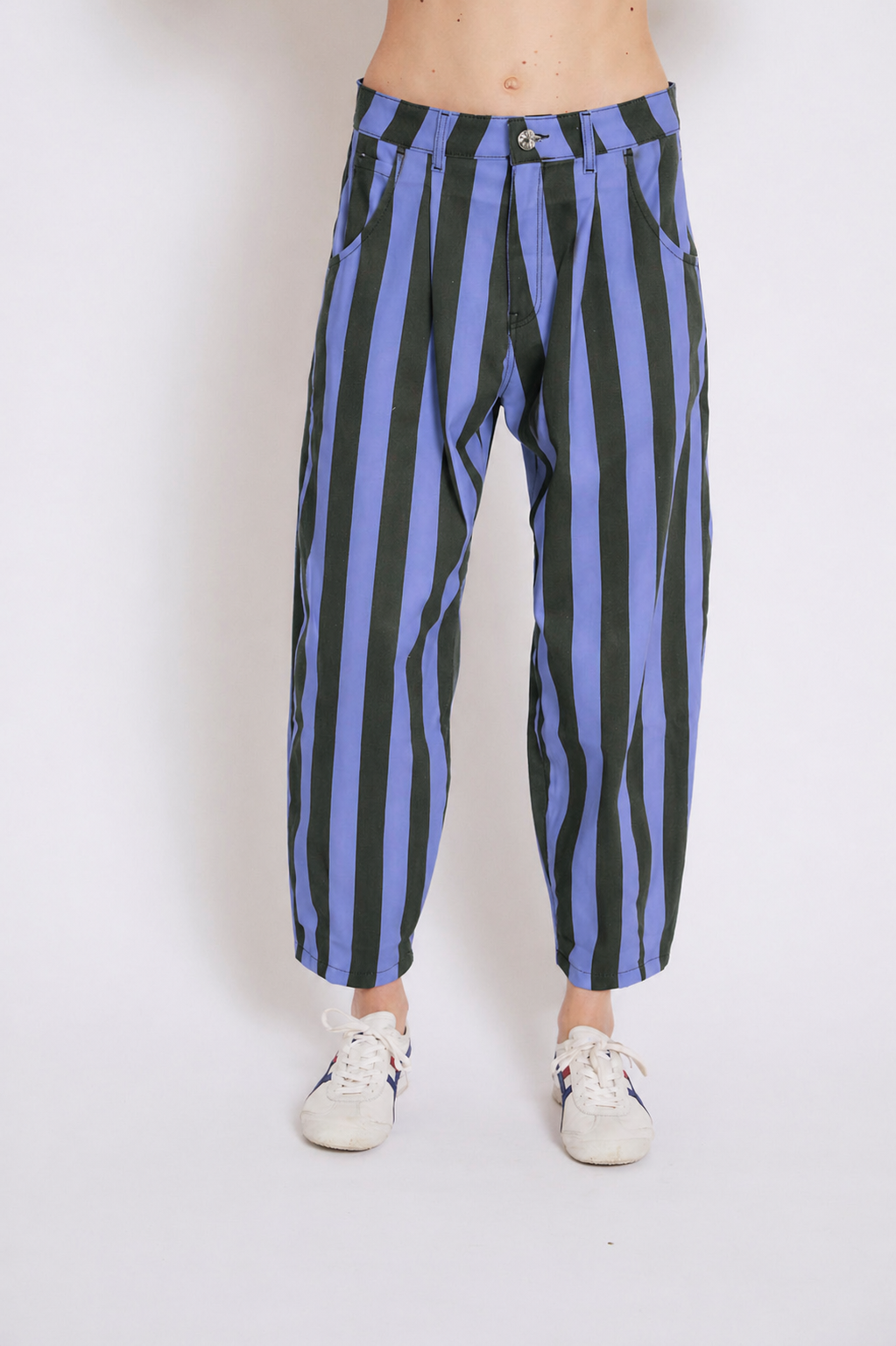 JEANS BOYFRIEND BARRAS VERDE