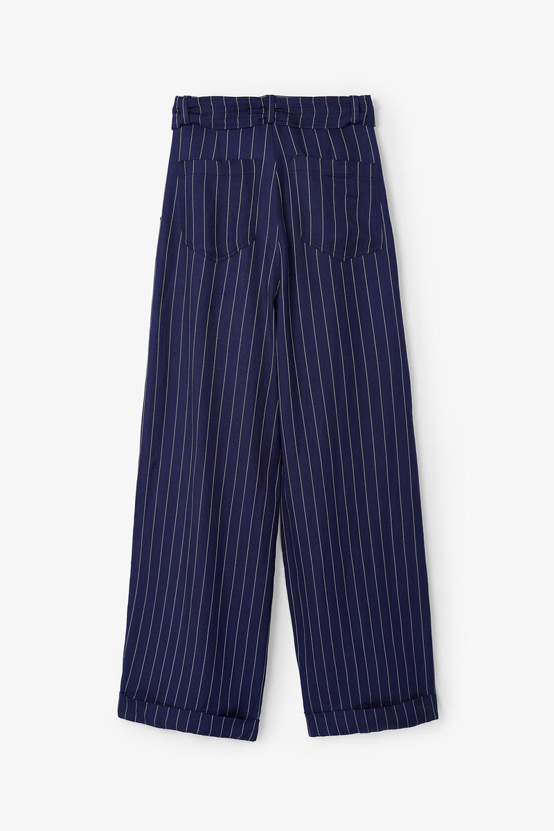 TRIANGLE DIPLOMATIC BLUE TROUSERS