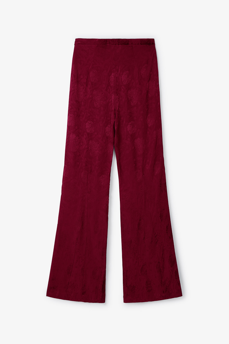PANTALON SIRIN RETRO FRAMBOISE