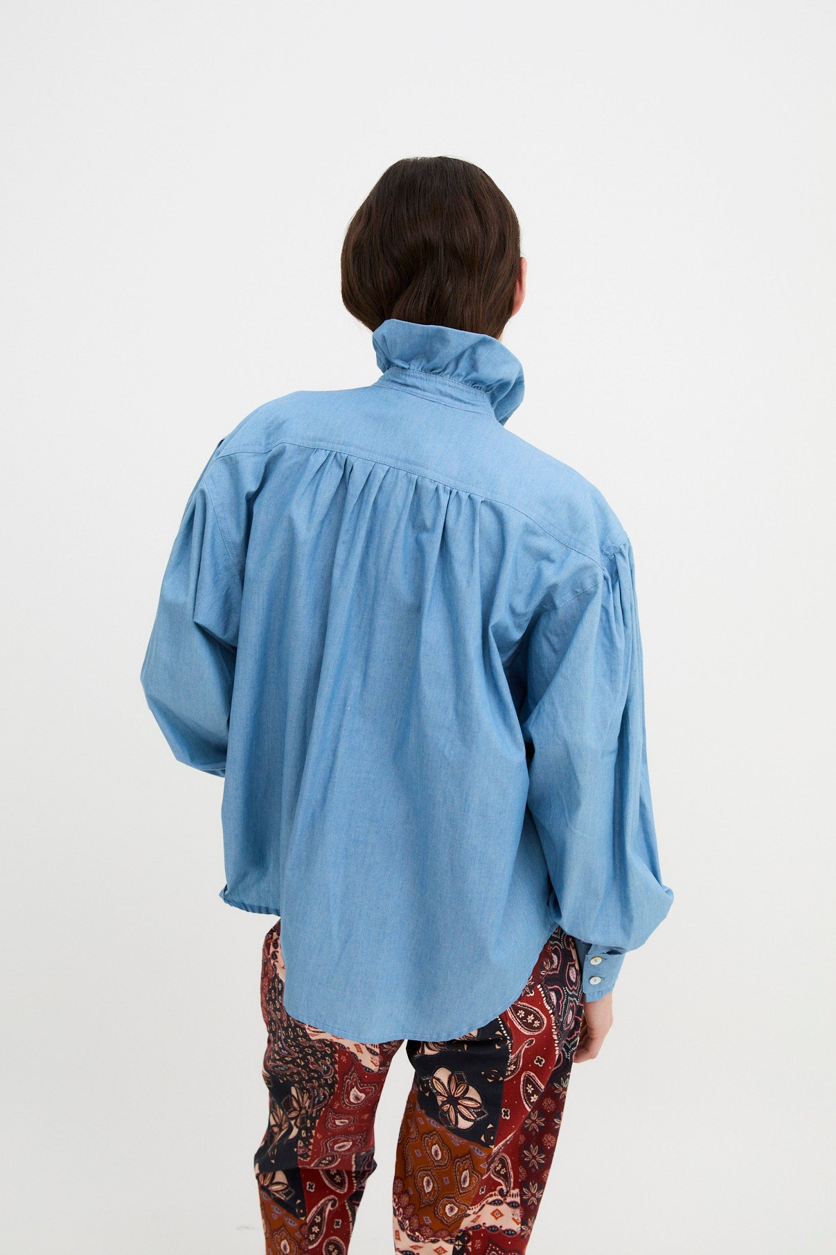 BLOUSE EN DENIM MARIBEL