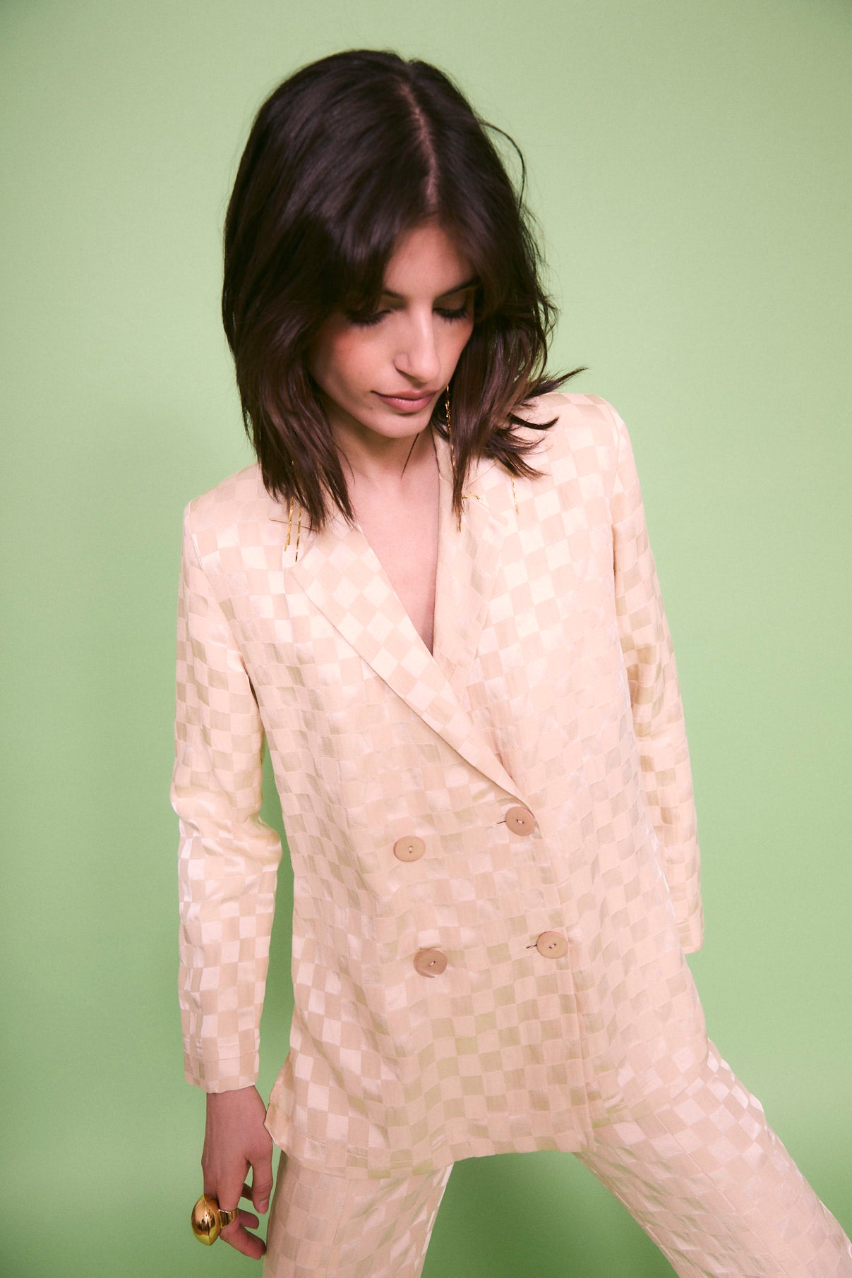 CHAQUETA ICON DAMA CREMA