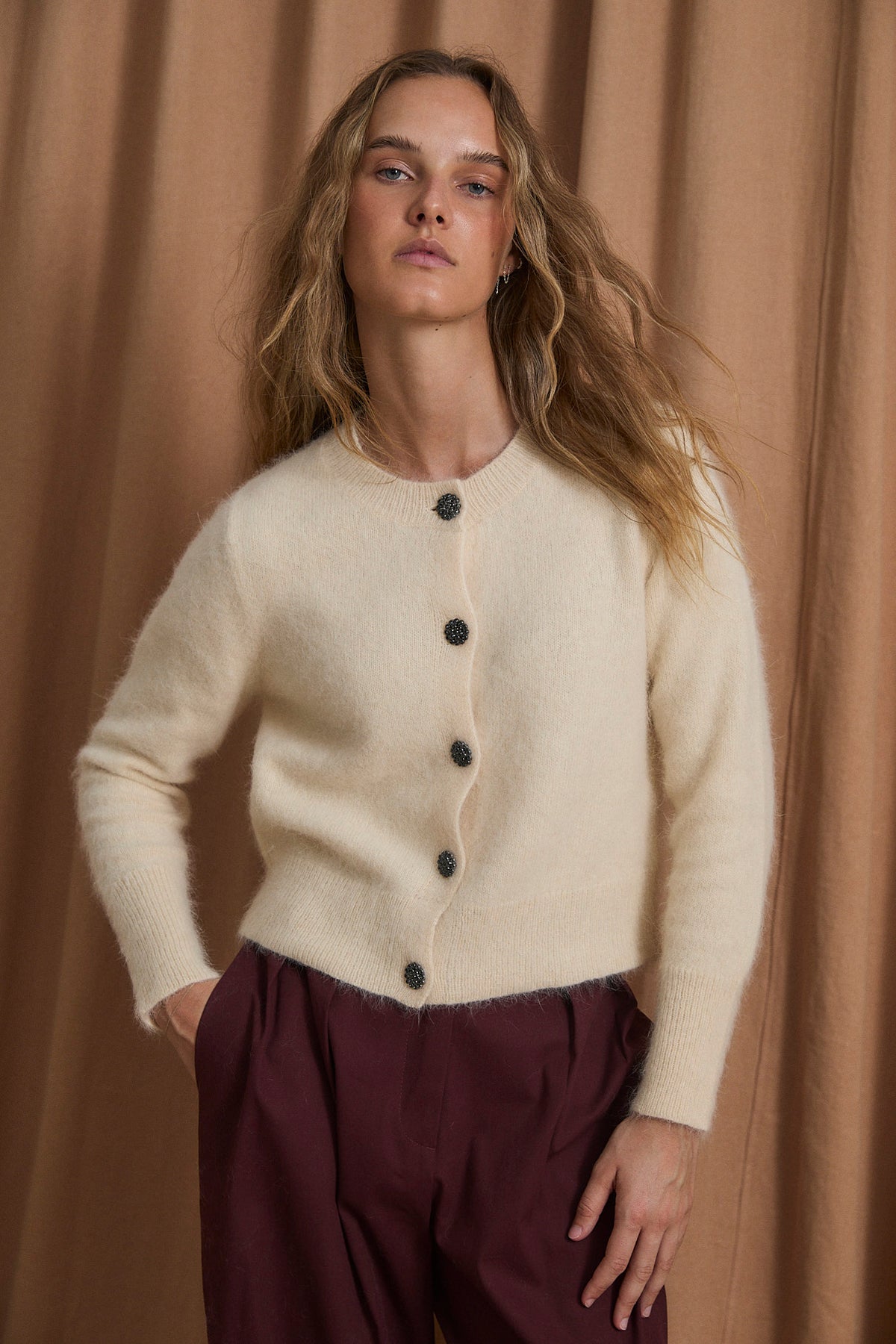 CHAQUETA LUISA PUNTO CRUDO