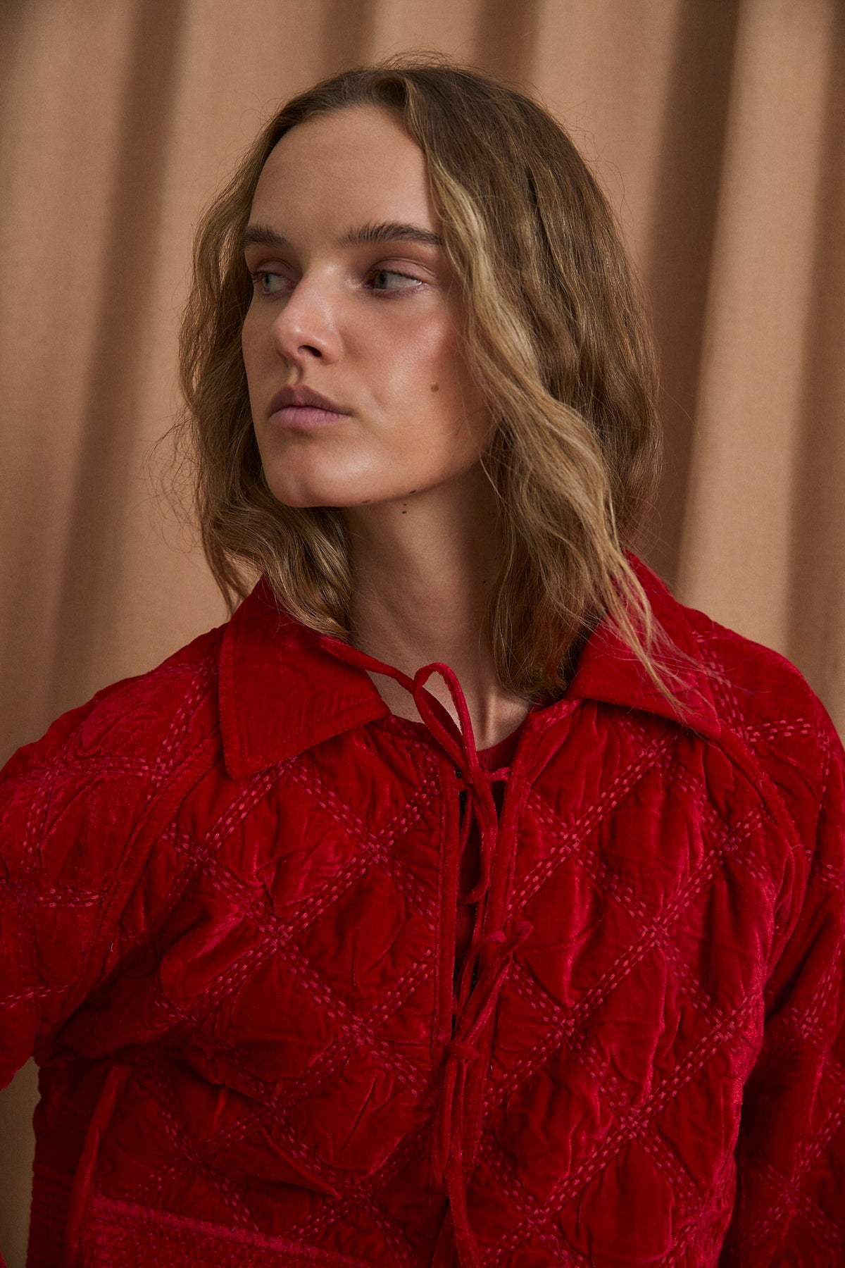CHAQUETA PALOMA PADDING ROJO