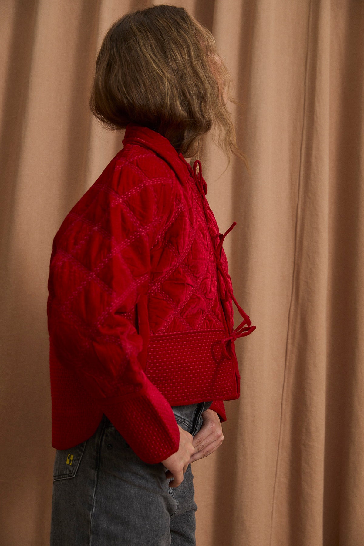 CHAQUETA PALOMA PADDING ROJO