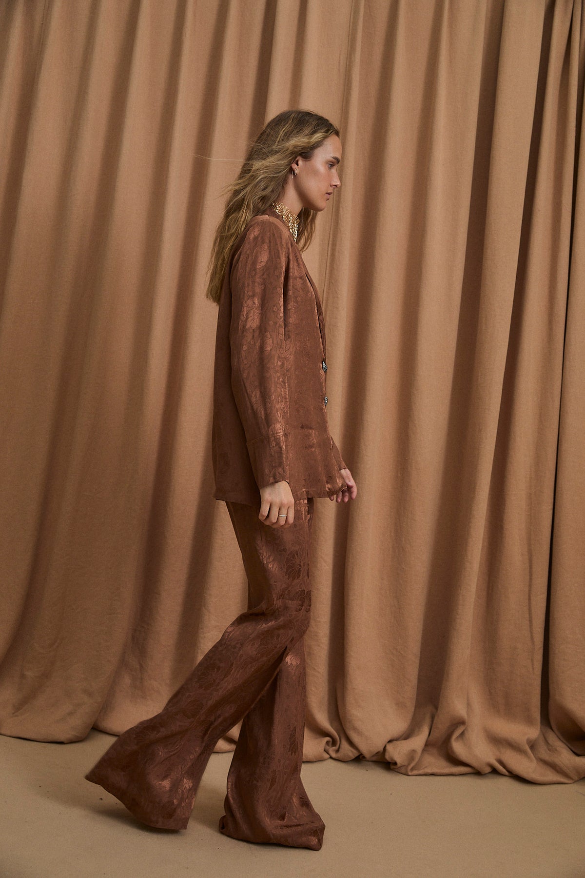 PANTALON ICON JCQ RETRO MARRON