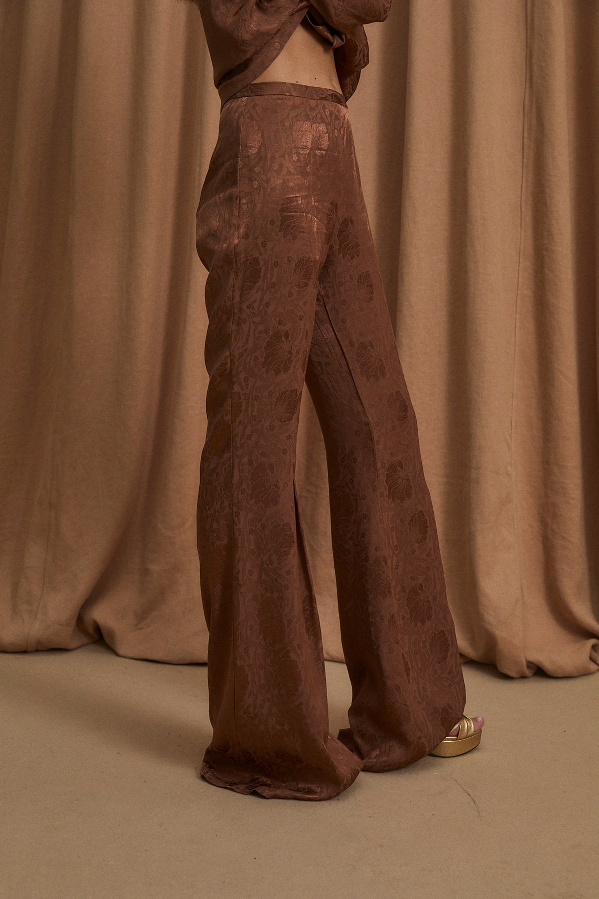 PANTALON ICON JCQ RETRO MARRON