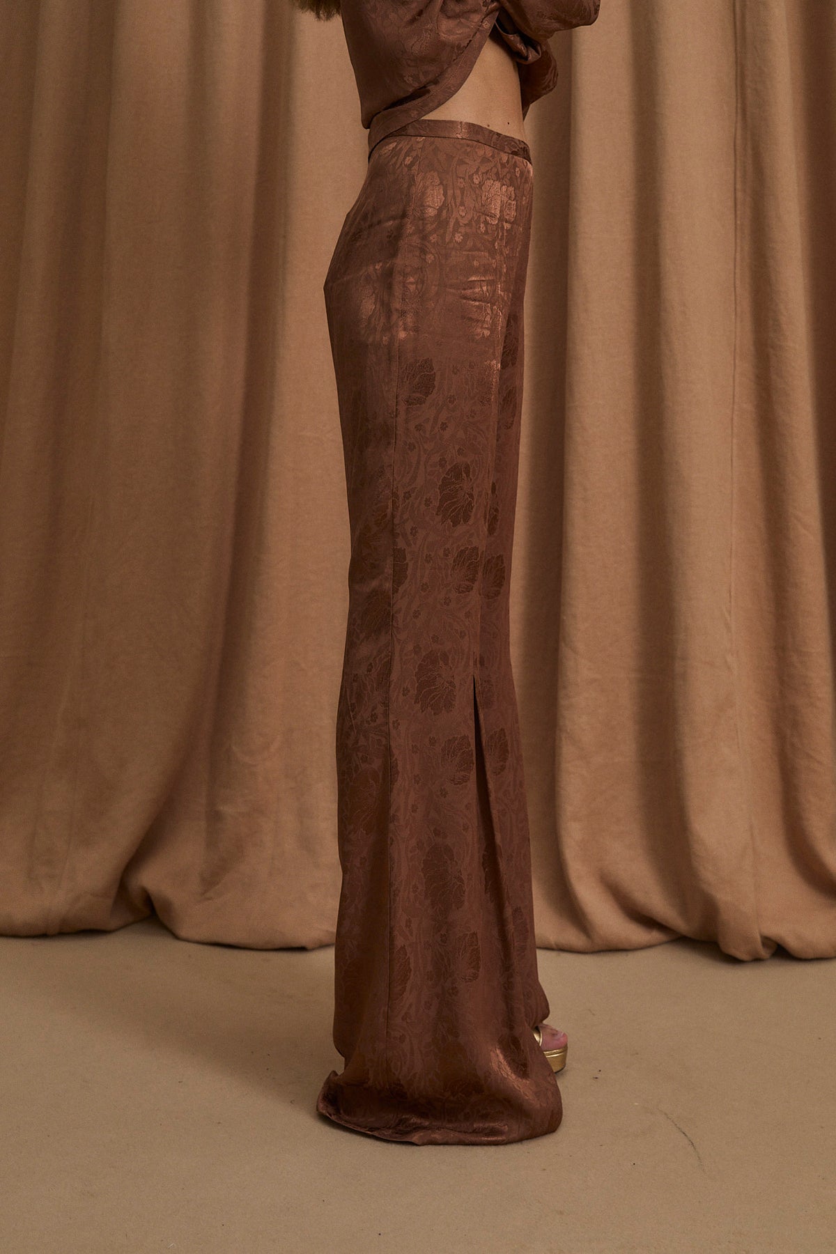 PANTALON ICON JCQ RETRO MARRON