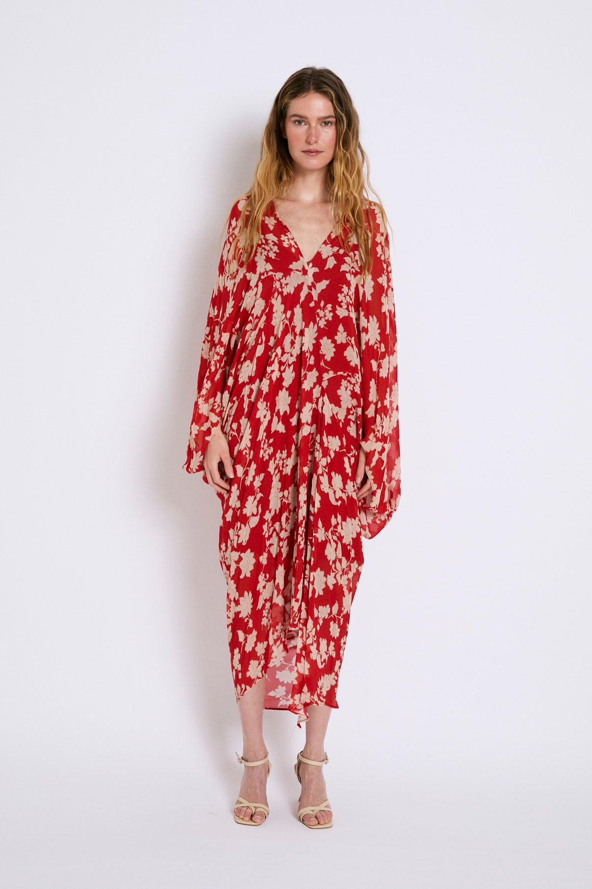 VESTIDO VERO GERANIO ROJO