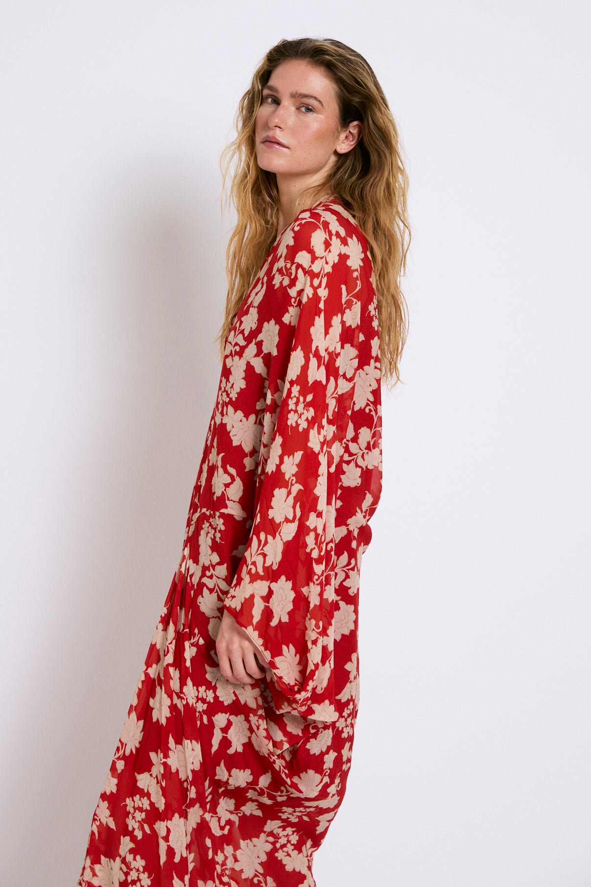 VESTIDO VERO GERANIO ROJO