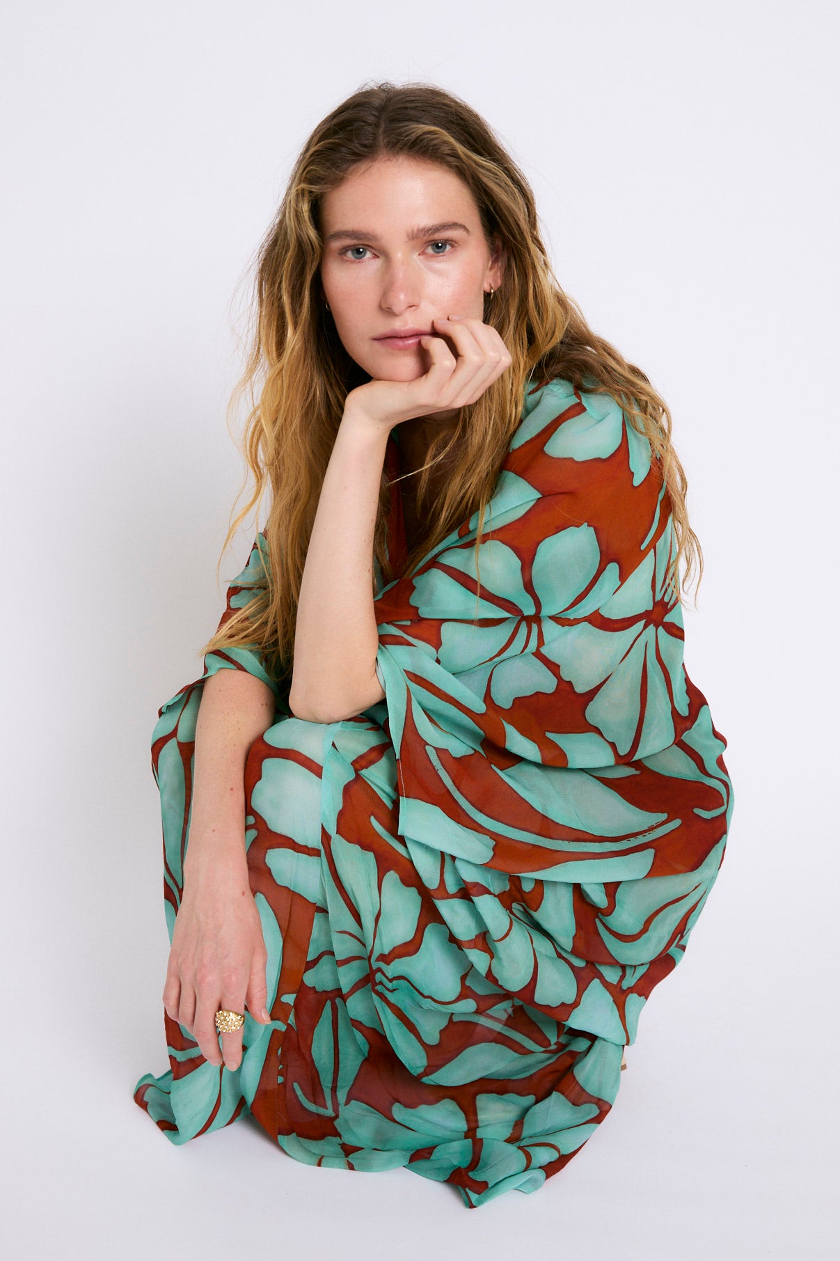 VESTIDO VERO FIJI TURQUESA