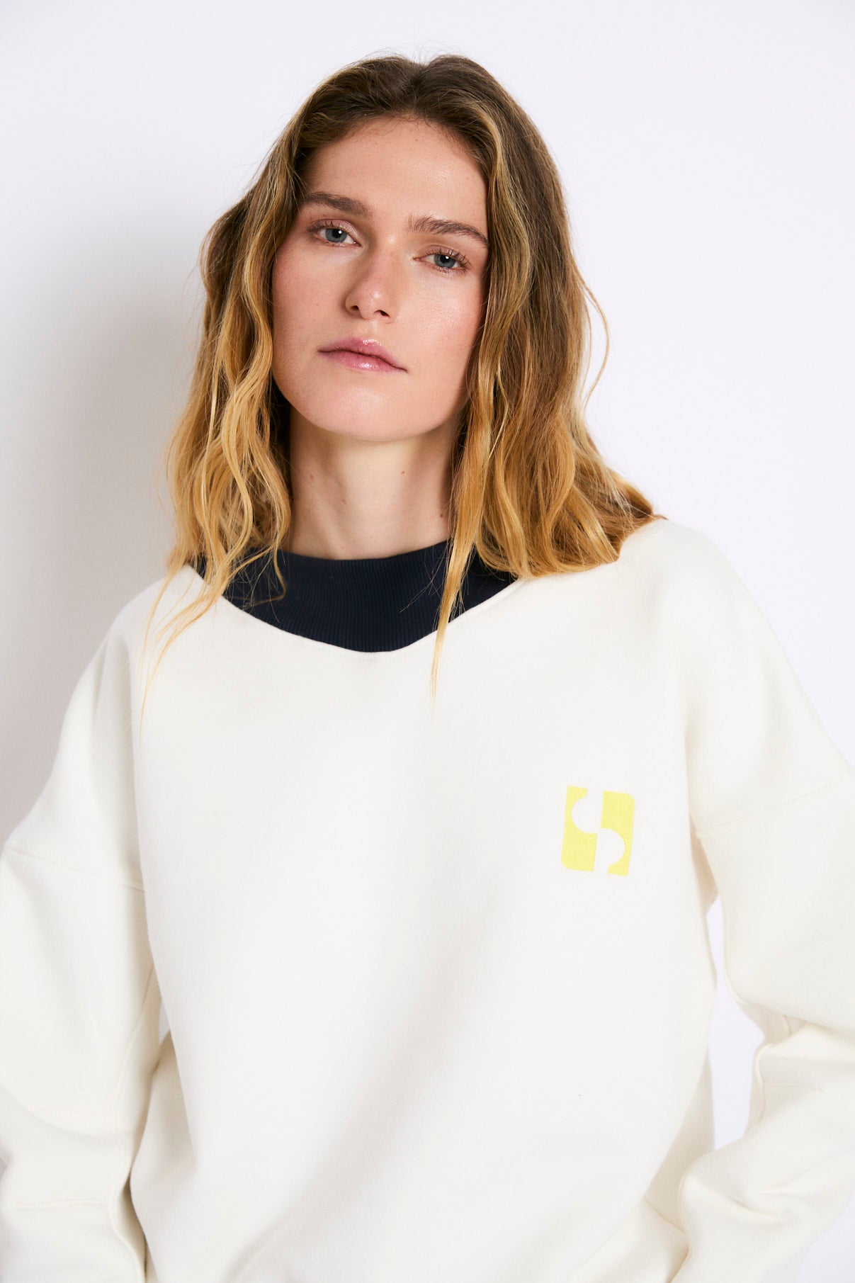 SWEAT-SHIRT BUDYBI ECRU