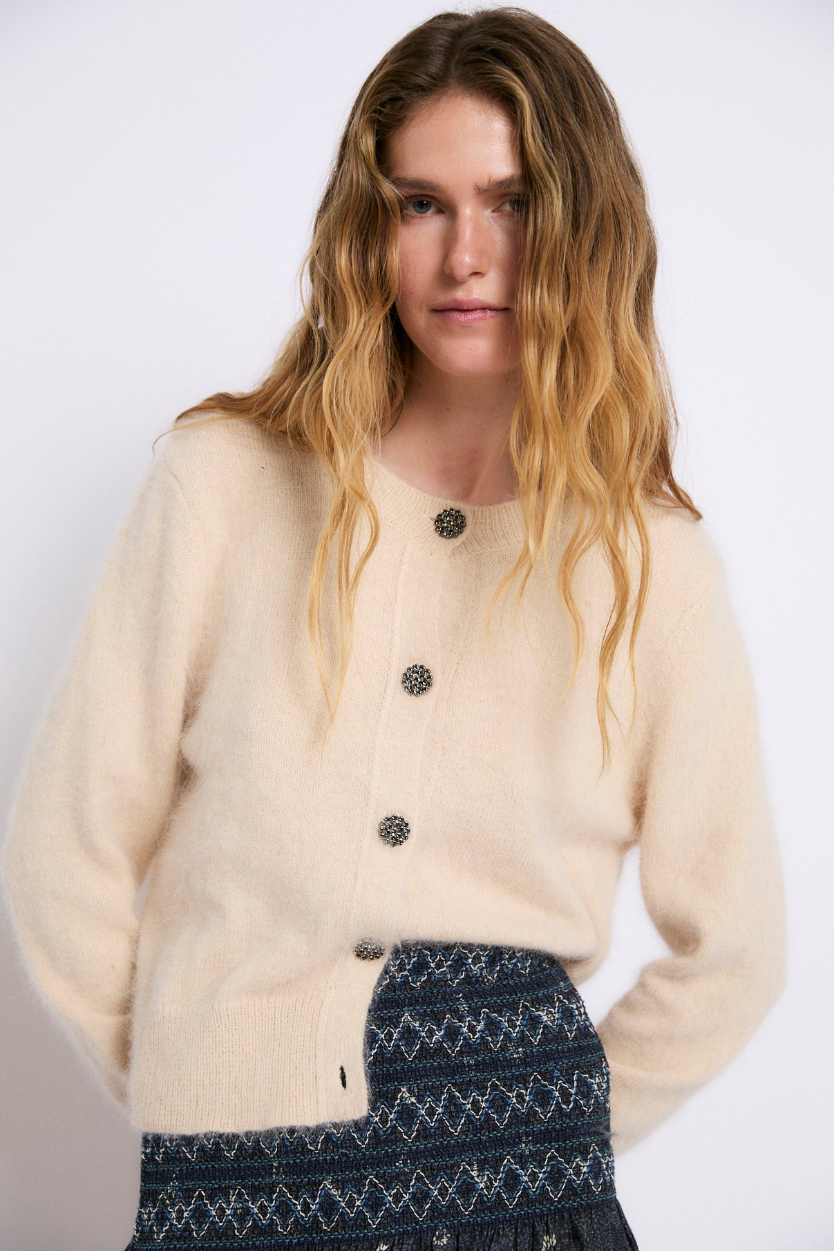 CHAQUETA LUISA PUNTO CRUDO