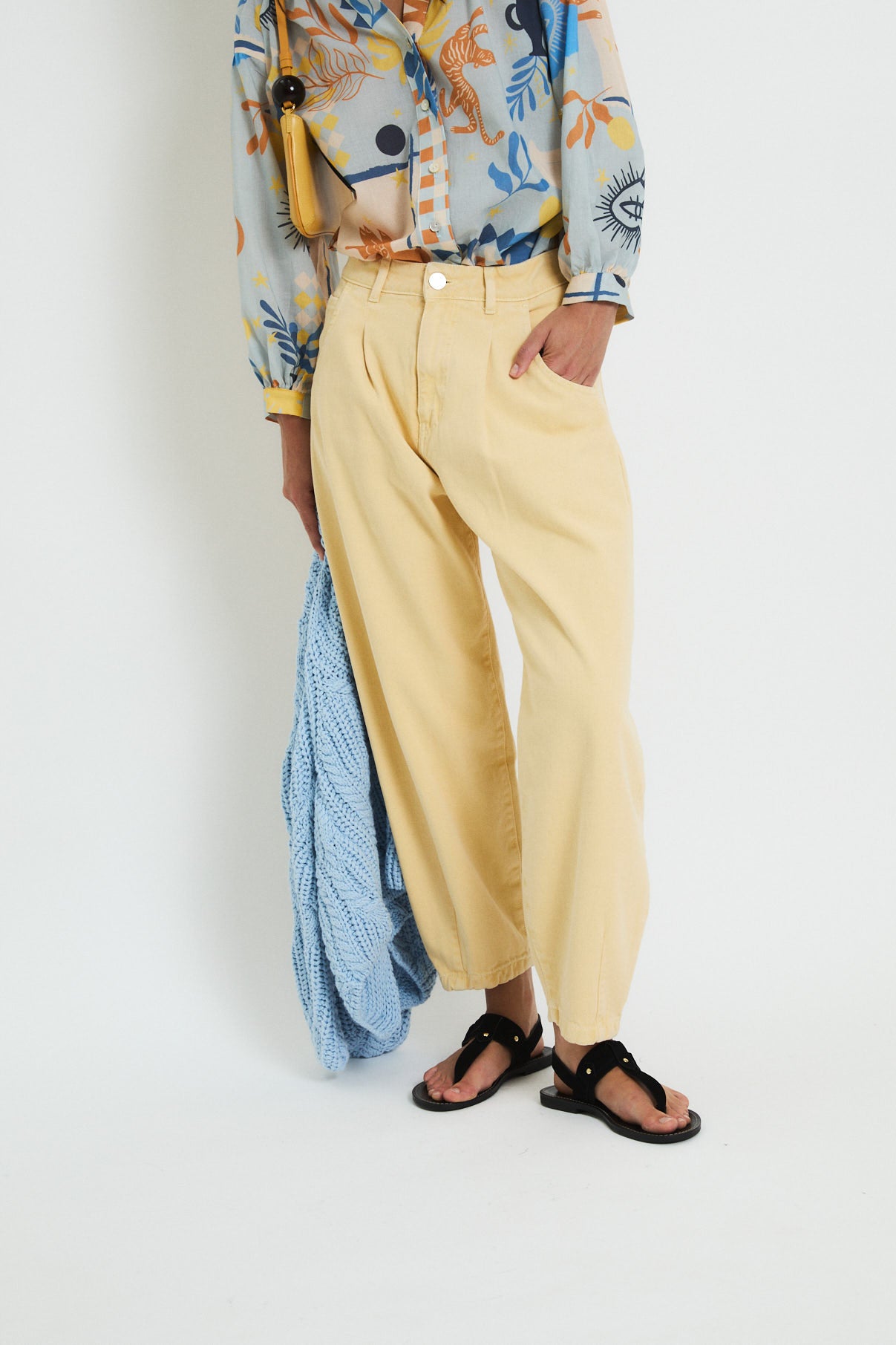 JEANS BOYFRIEND SARGA AMARILLO