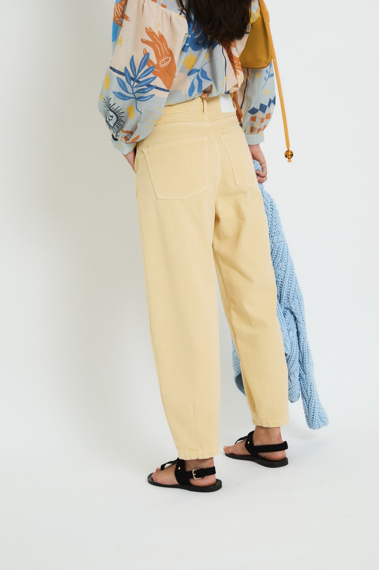 JEANS BOYFRIEND SARGA AMARILLO