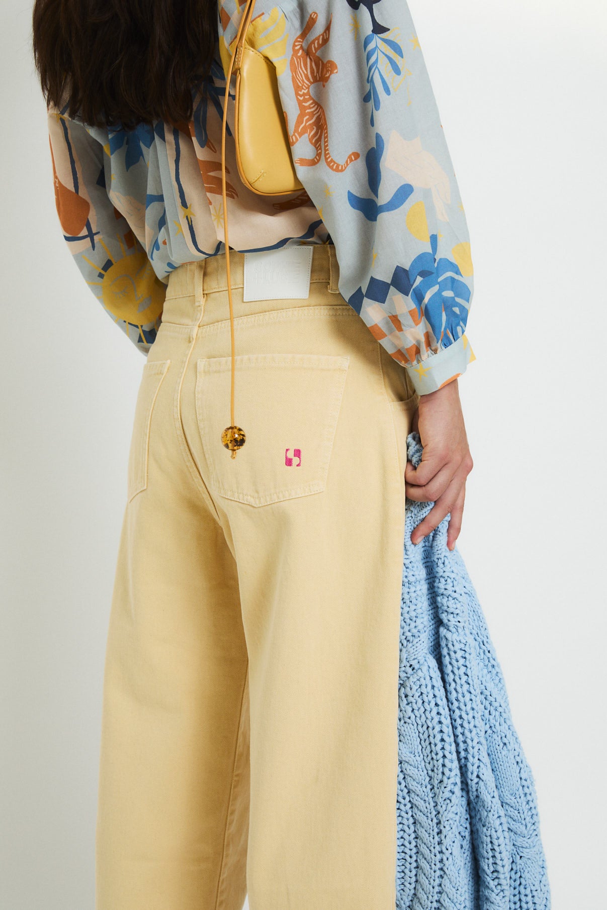 JEANS BOYFRIEND SARGA AMARILLO