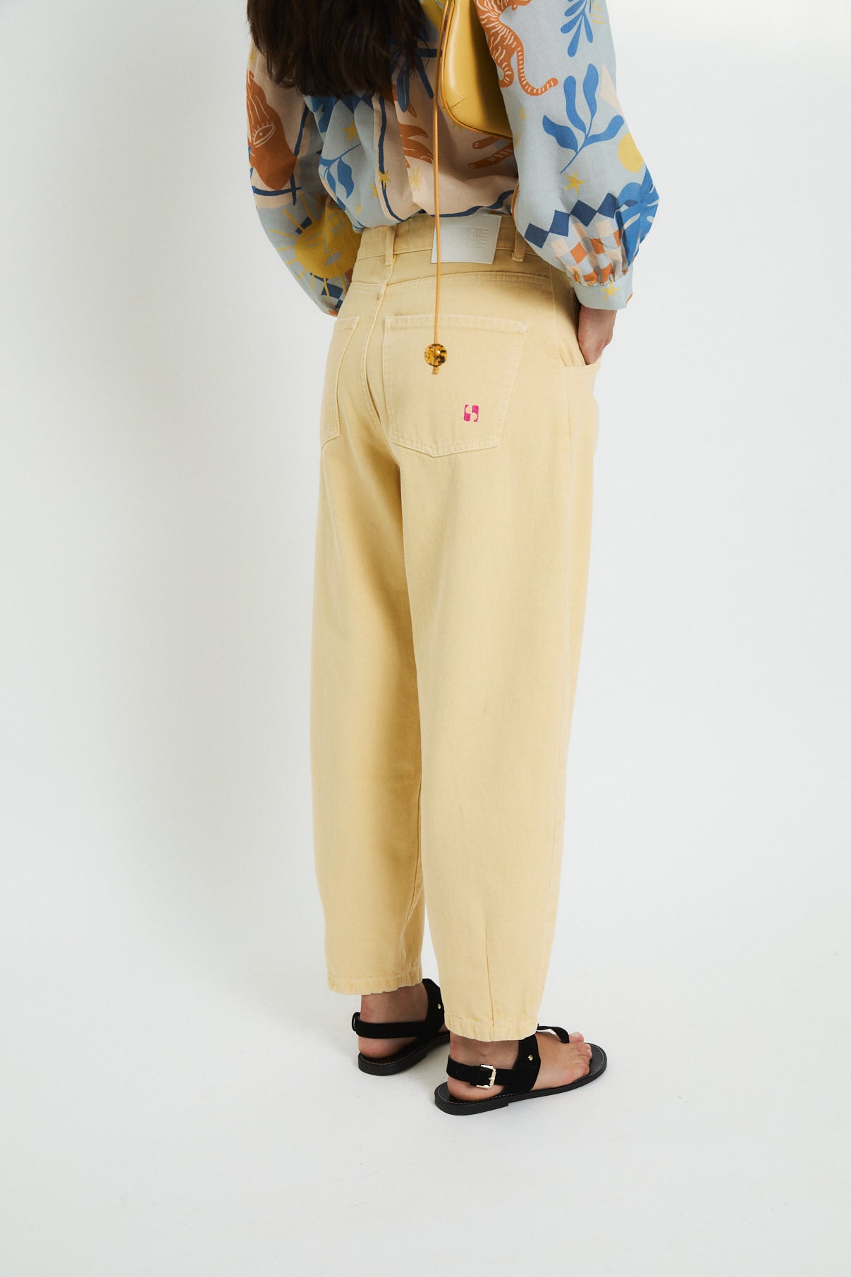 JEANS BOYFRIEND SARGA AMARILLO