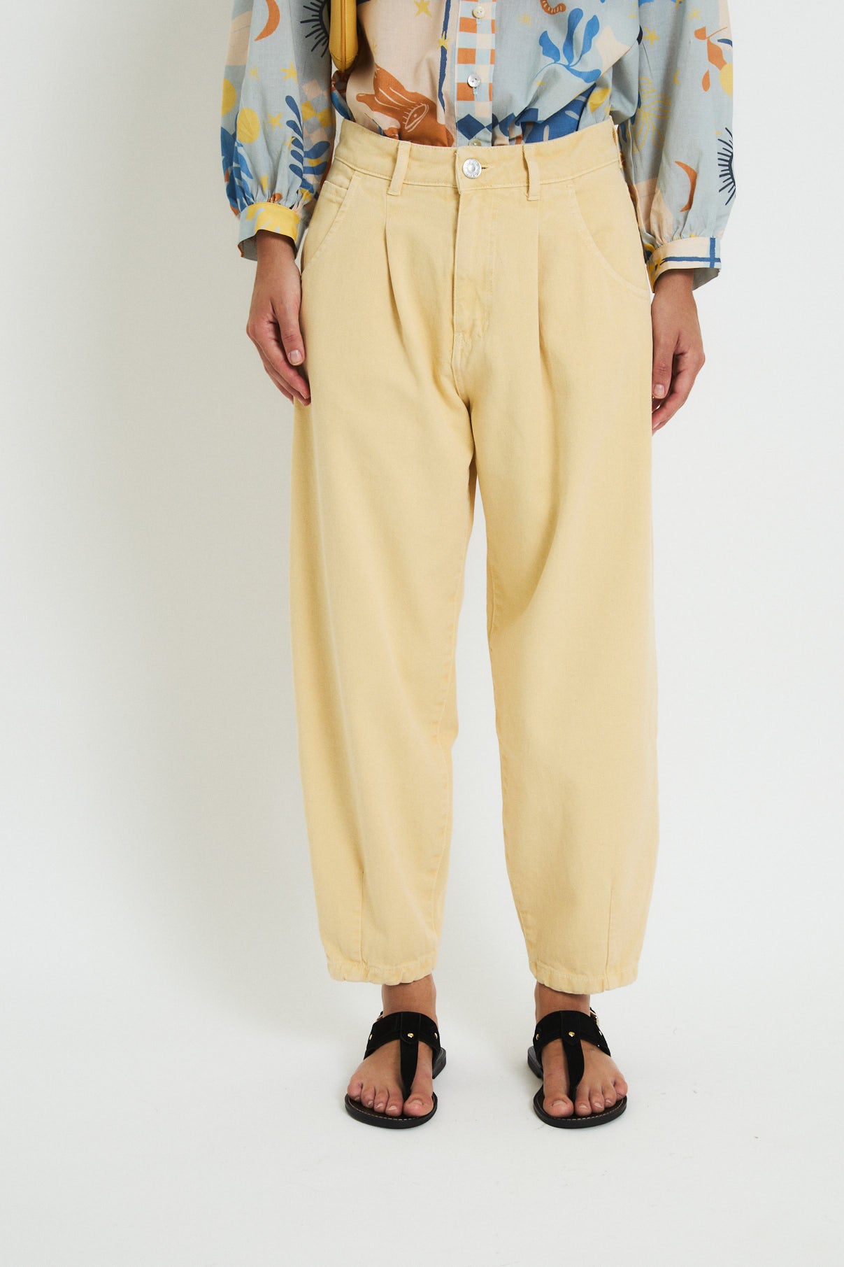 JEANS BOYFRIEND SARGA AMARILLO