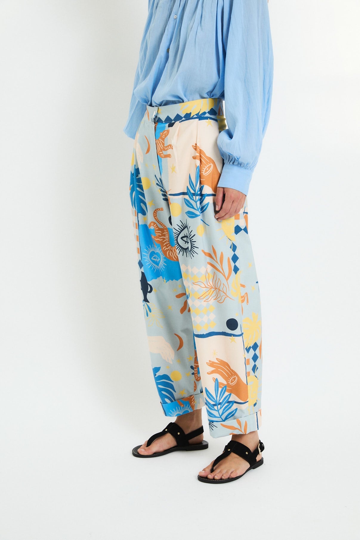 PANTALON MAR BEACH AZUL