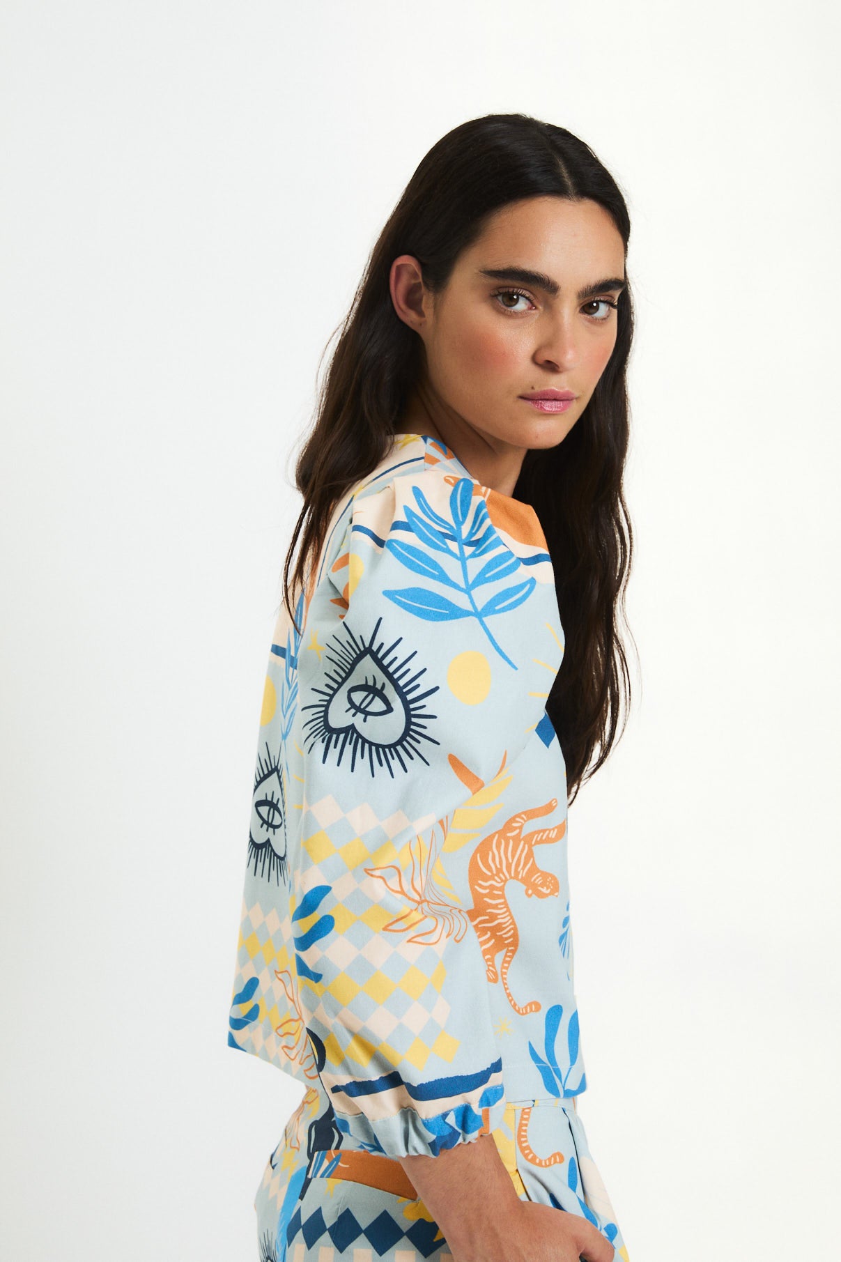 CHAQUETA FAROL BEACH AZUL