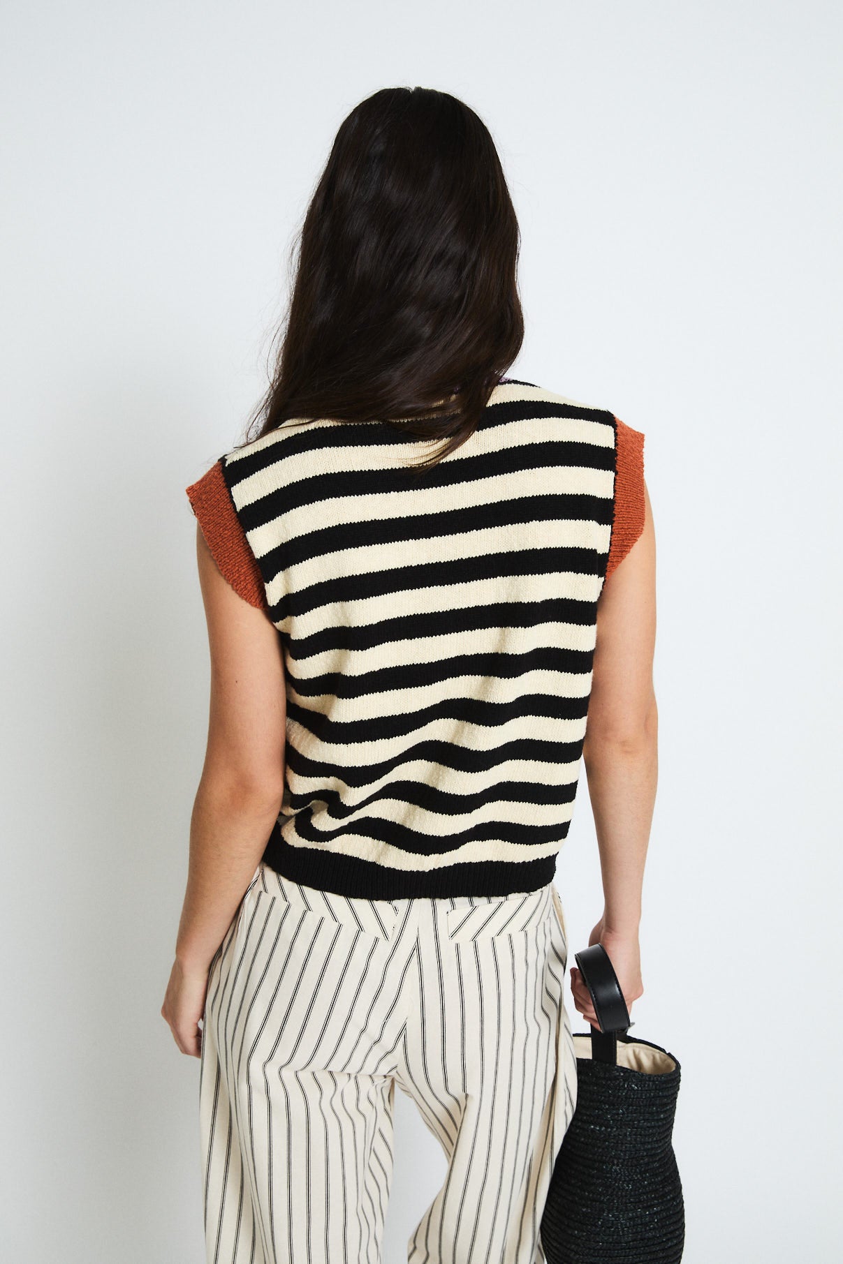 CHALECO MARINERO PUNTO NEGRO