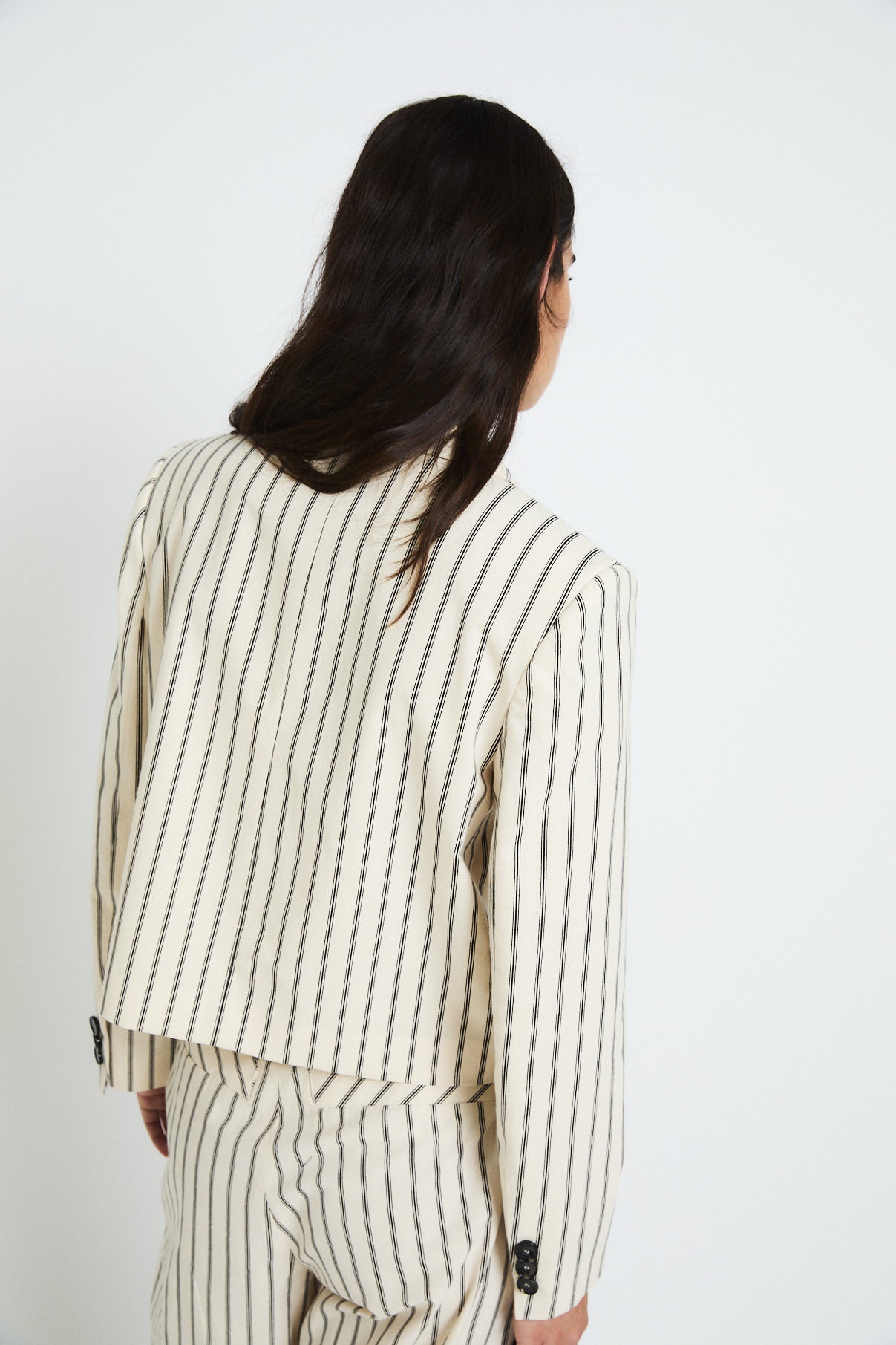 CHAQUETA SPENCER RAYA NEGRO