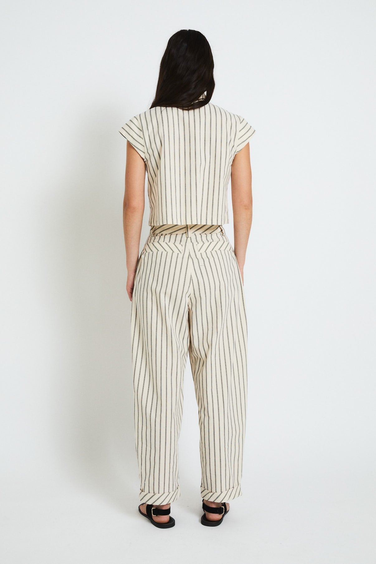 TOP GINZA RAYA NEGRO