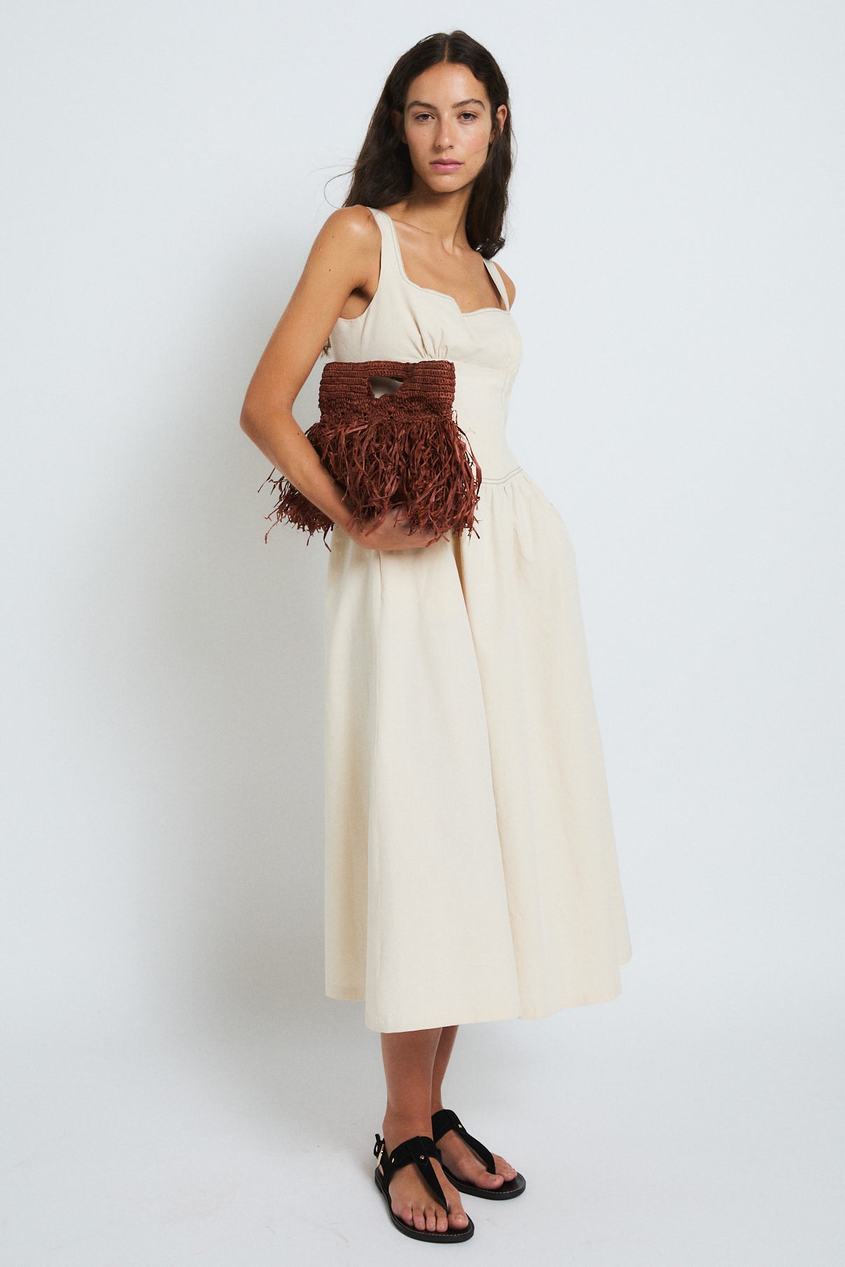 VESTIDO KENDAL SAFARI CRUDO