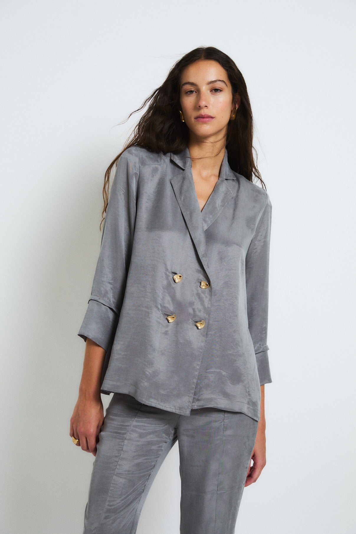 CHAQUETA ICON CUPRO PLOMO