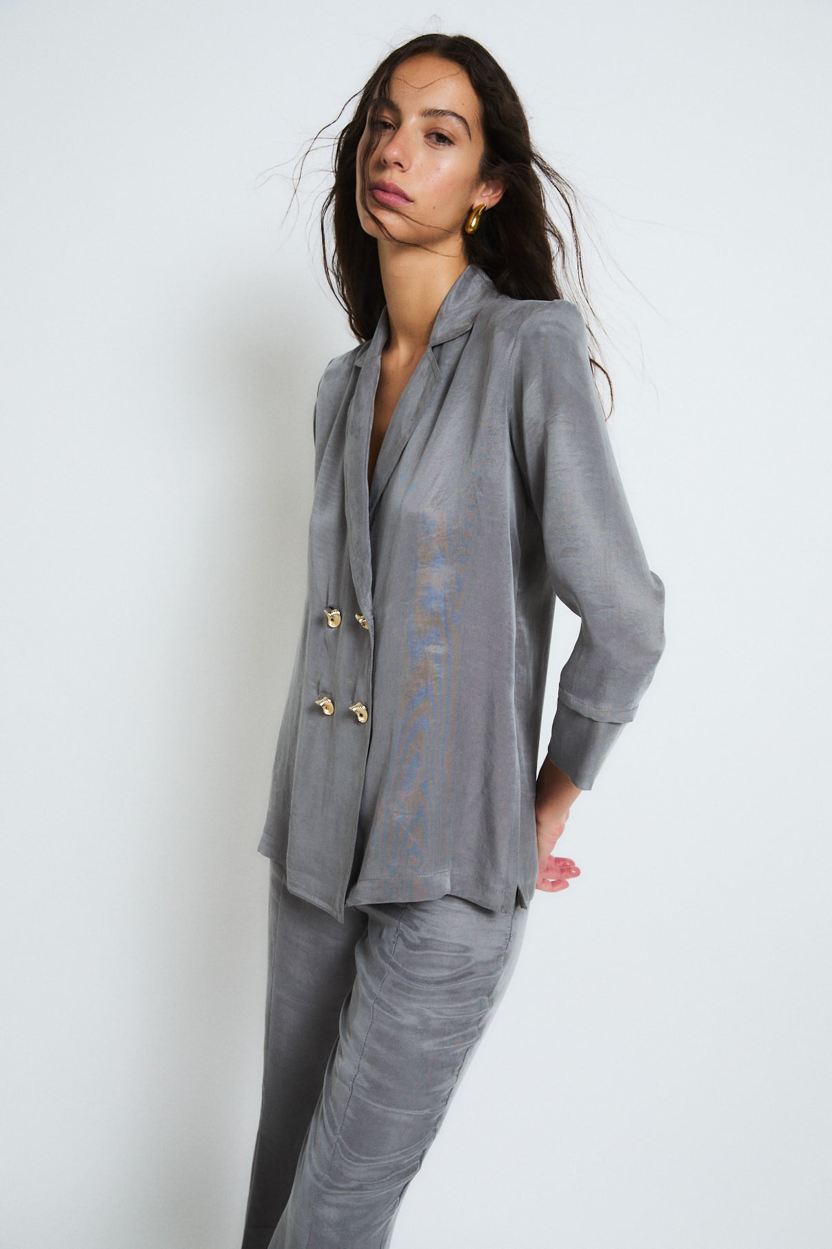 CHAQUETA ICON CUPRO PLOMO