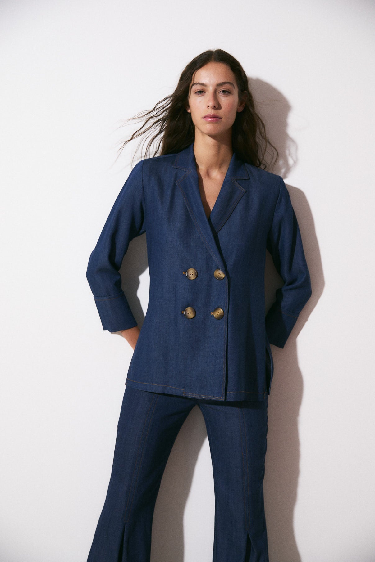 TOTAL LOOK ICON TENCEL BLEU