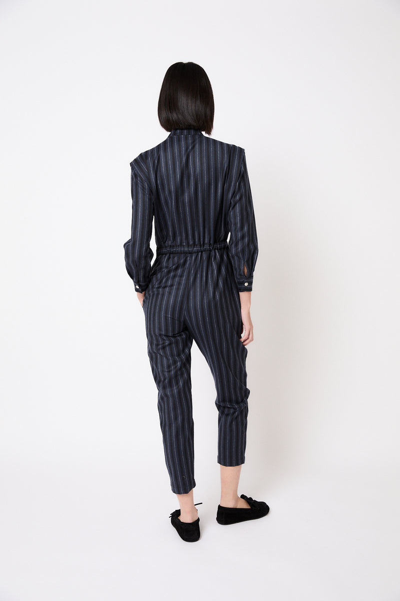 ISABELA NAVY STRIPED JUMPSUIT