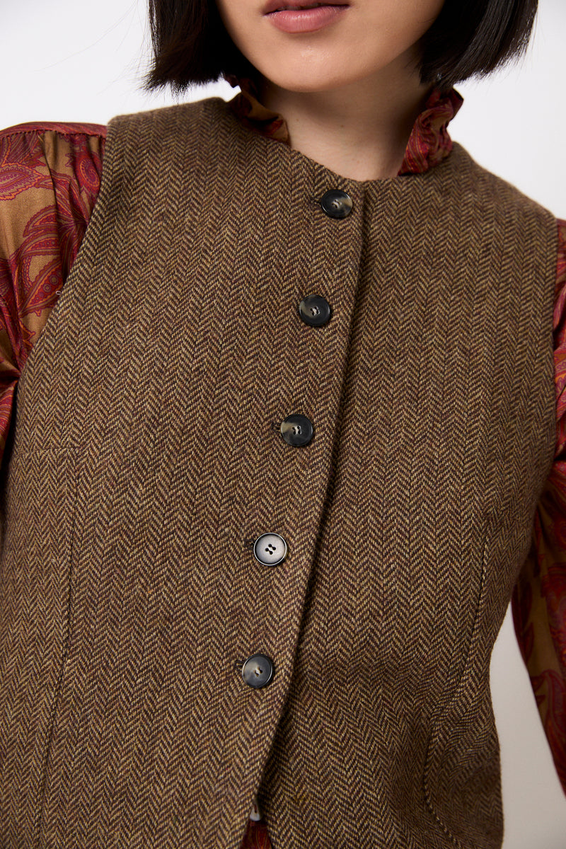 GILET TRUJILLO ESPIGA KAKI