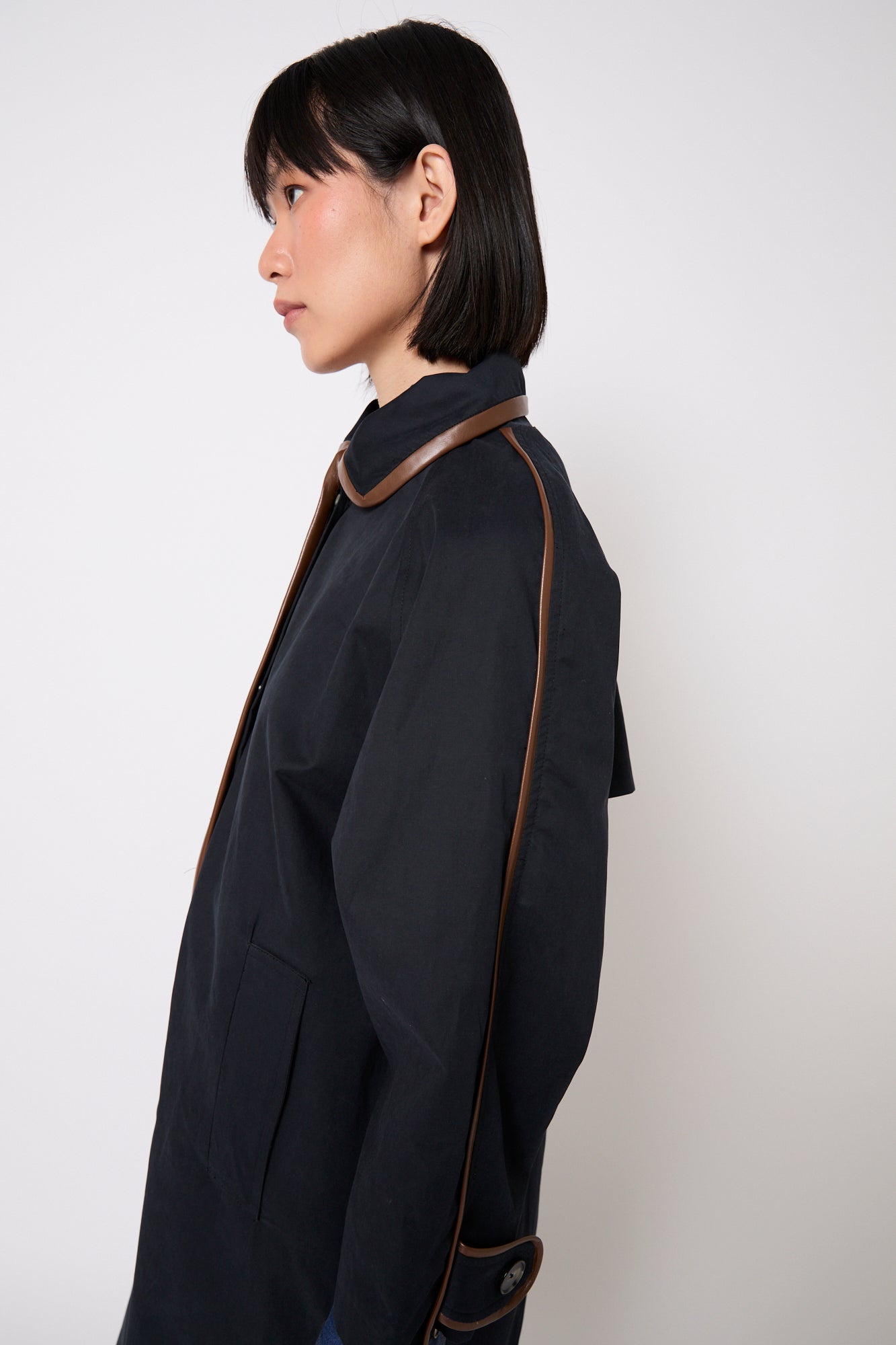 GABARDINA RIVETE LLUVIA MARINO