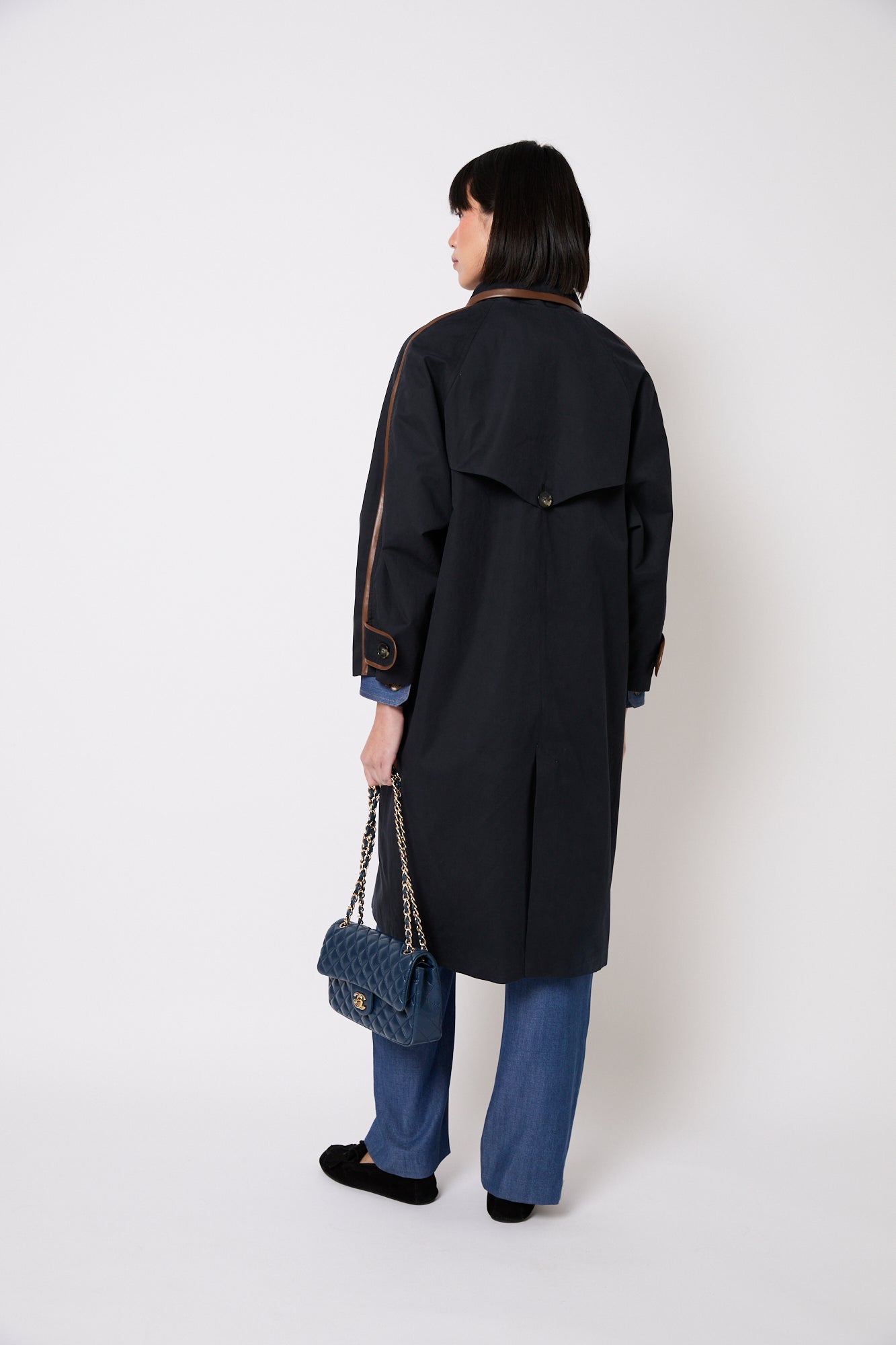 GABARDINA RIVETE LLUVIA MARINO