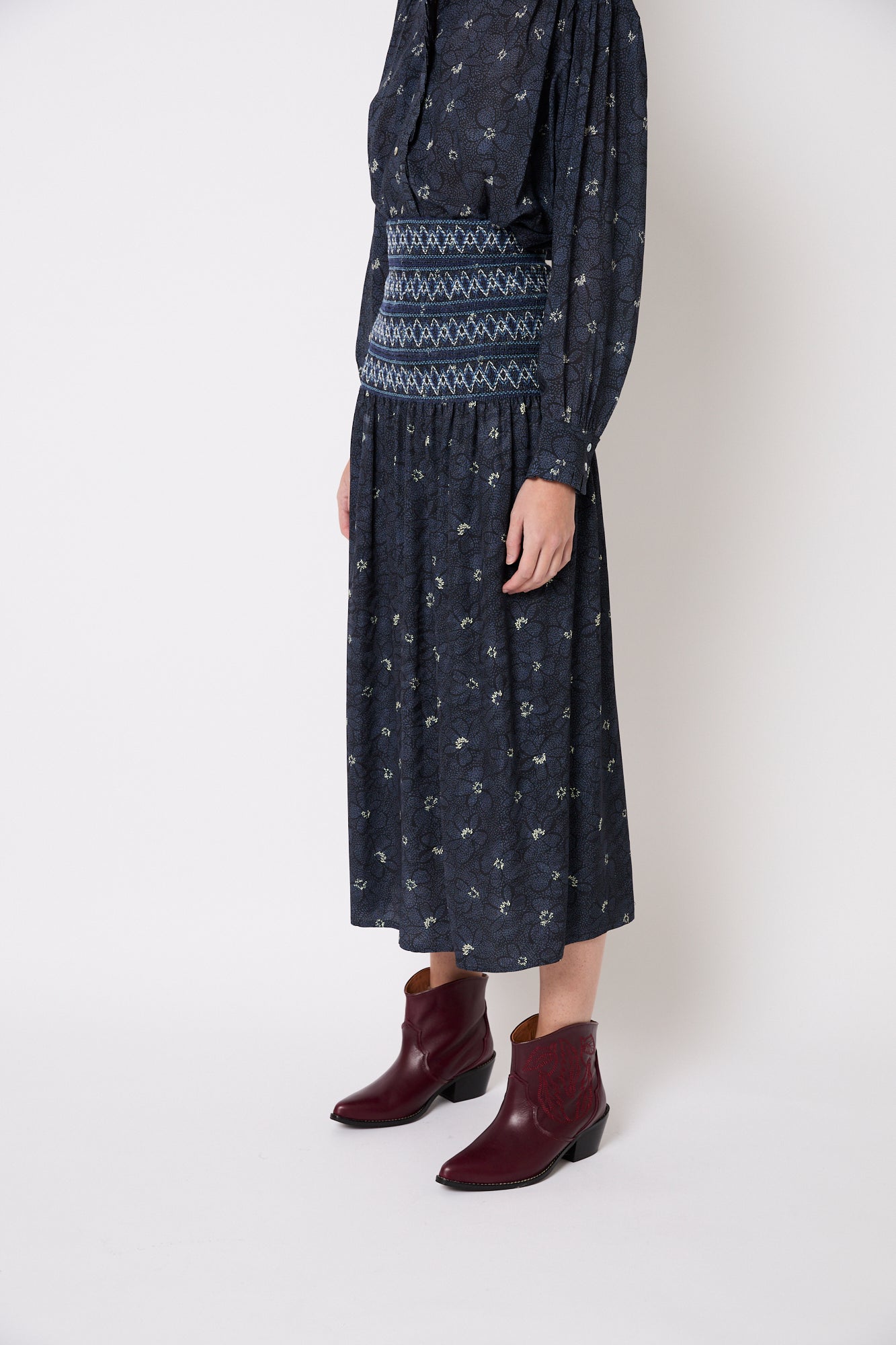 TOTAL LOOK CATALINA FLOR AZUL