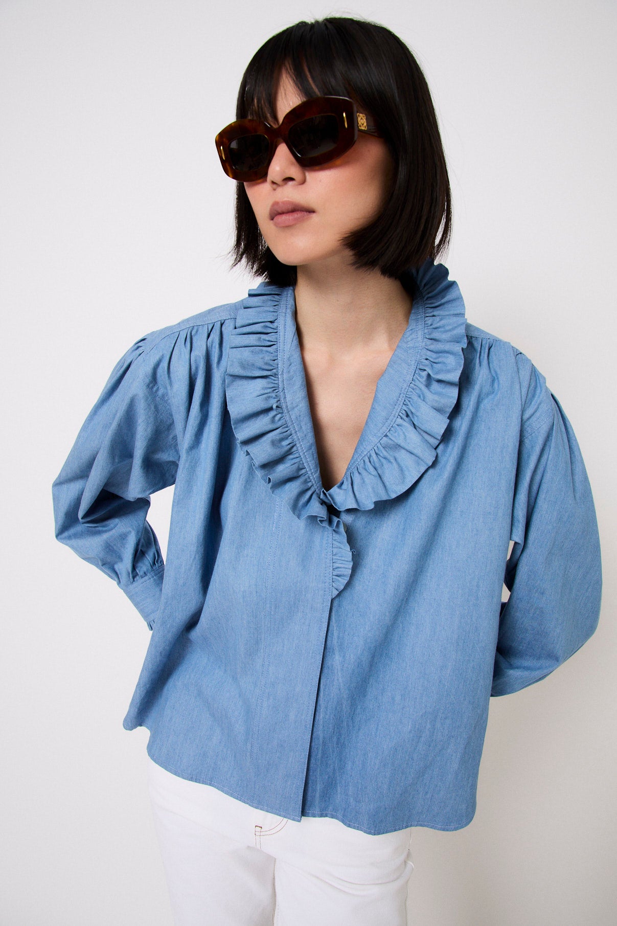 BLUSA MARIBEL DENIM