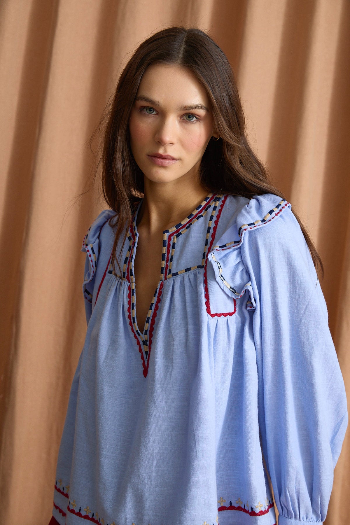 BLUSA KATMANDU TWILL AZUL