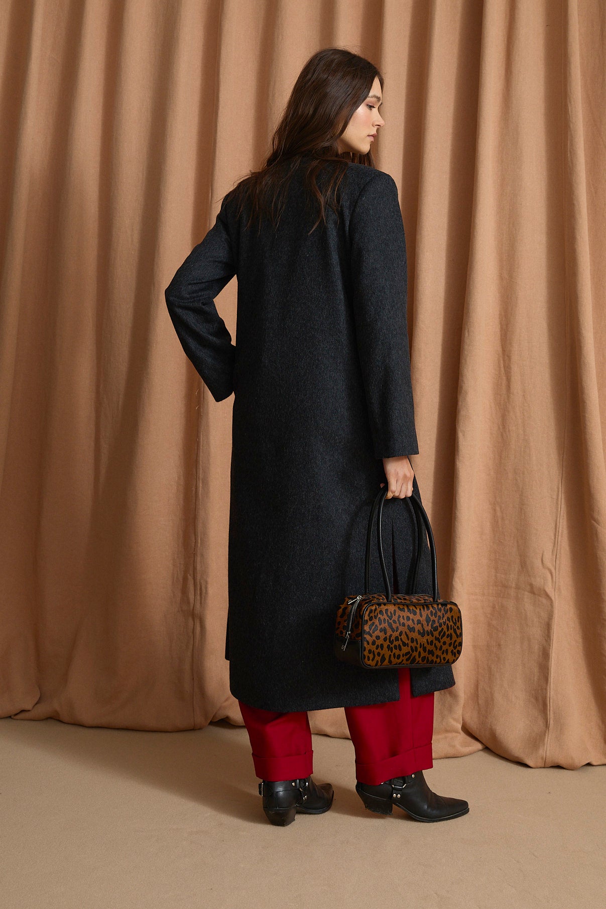 ABRIGO CHINISKI SHETLAND MARENGO