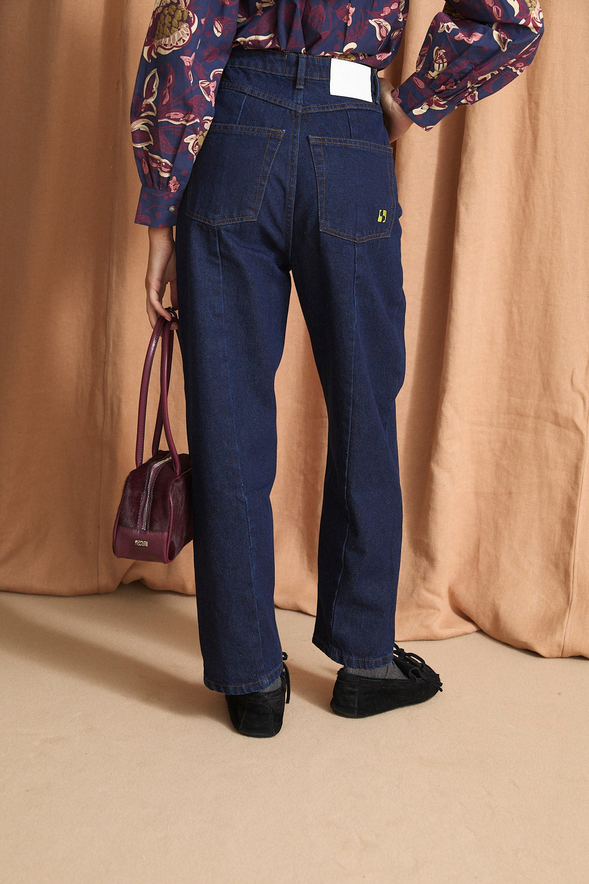 JEANS CORSE TACHAS DENIM