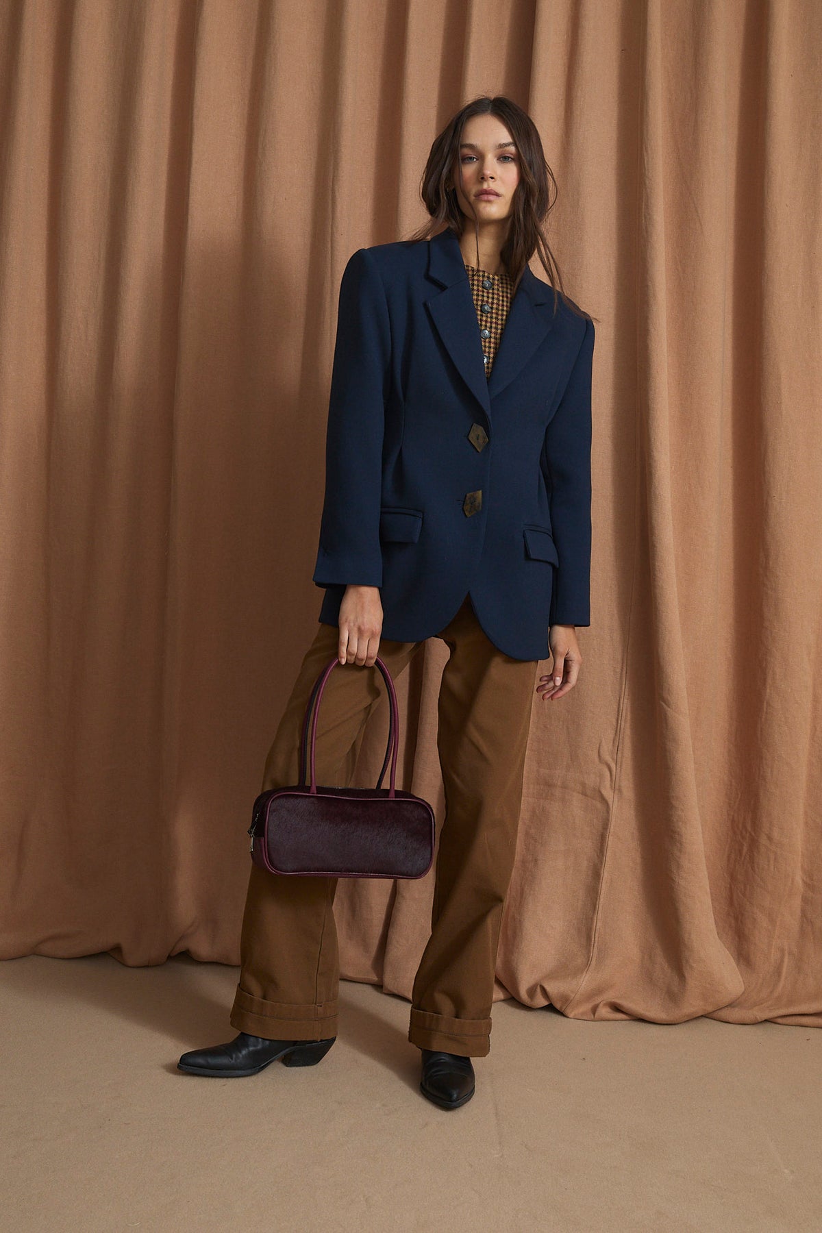 JEANS TILI CANBAS CAMEL