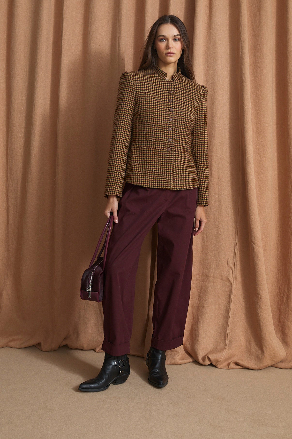 PANTALON MAR CHINO BURGUNDY
