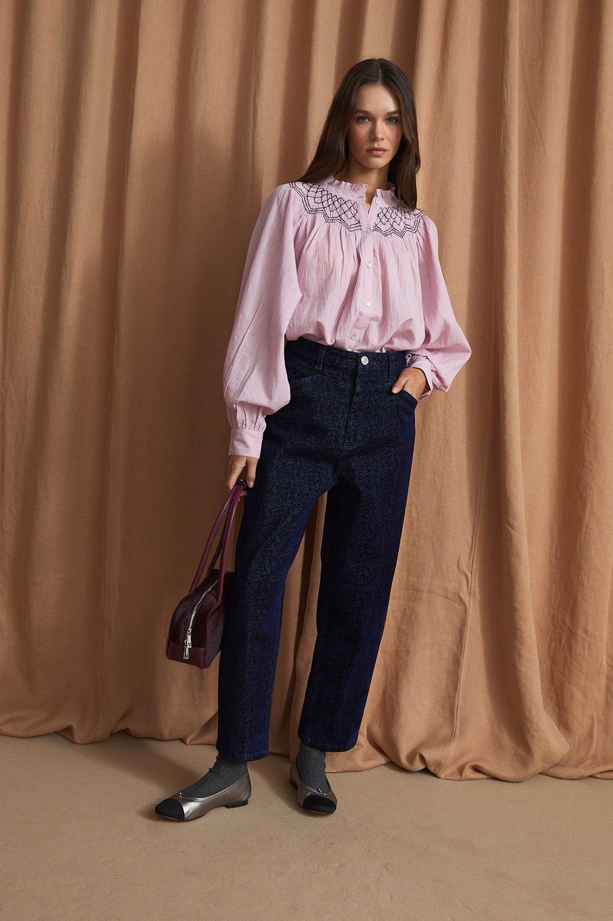CORSE FLOK NAVY JEANS