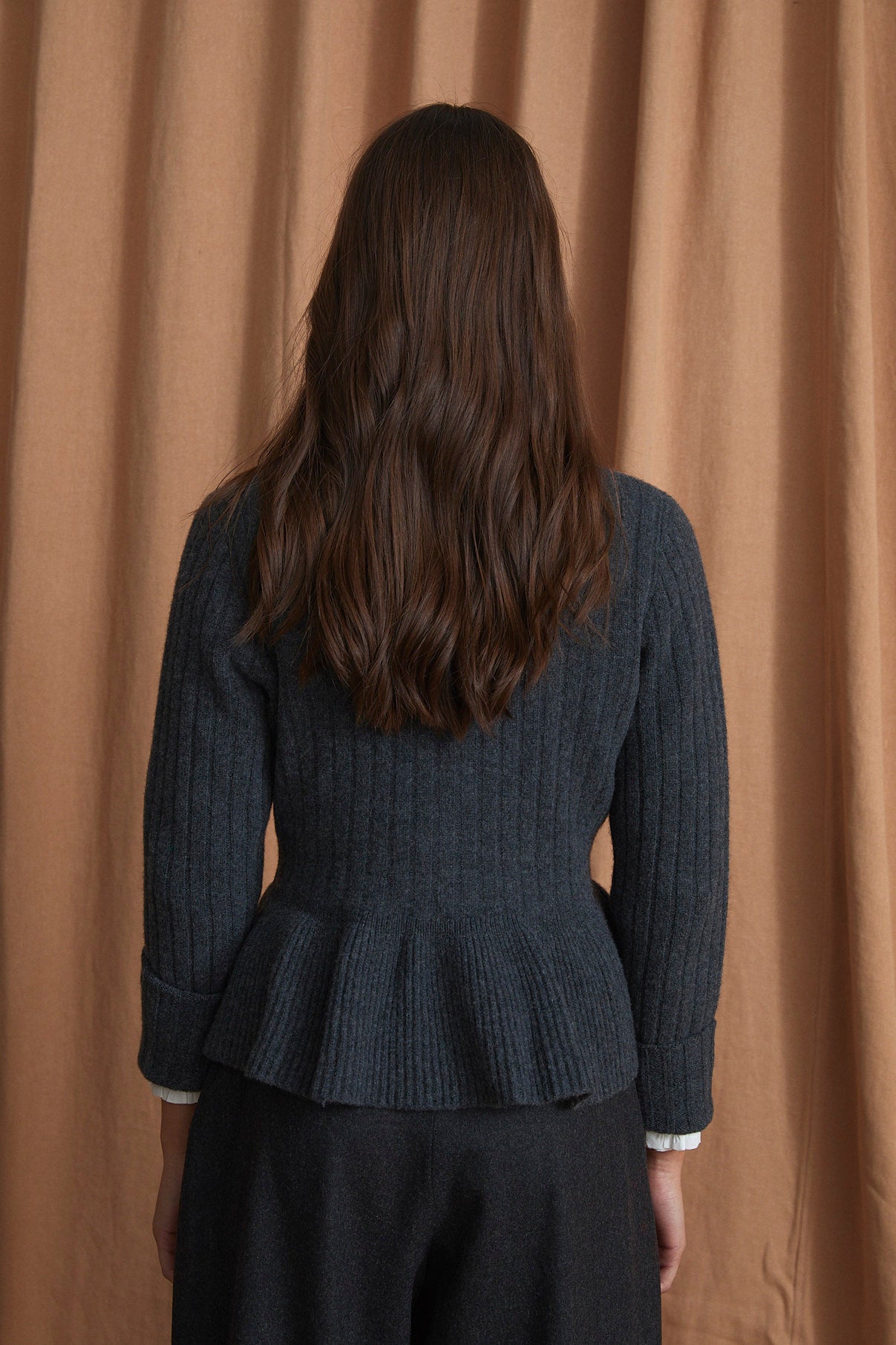 CHAQUETA LEILA PUNTO GRIS