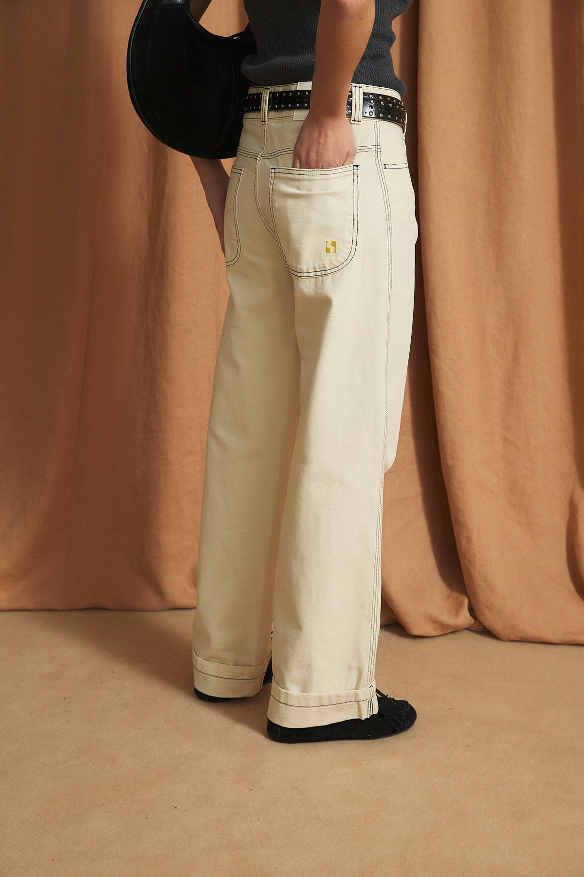 JEANS TILI CANBAS CRUDO