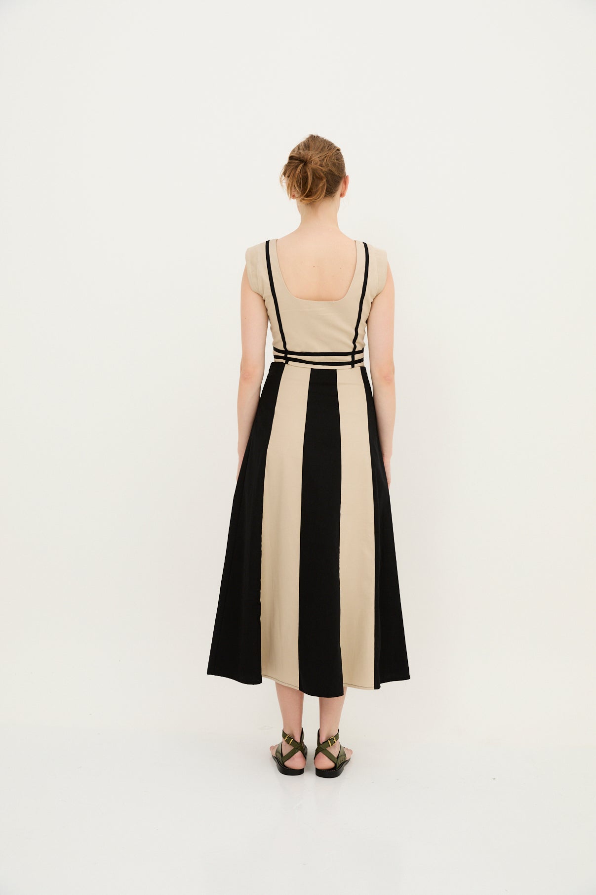 CINTAS COTTON BEIGE SKIRT