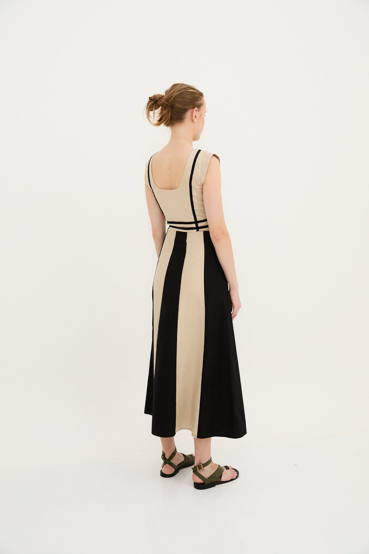 CINTAS COTTON BEIGE SKIRT