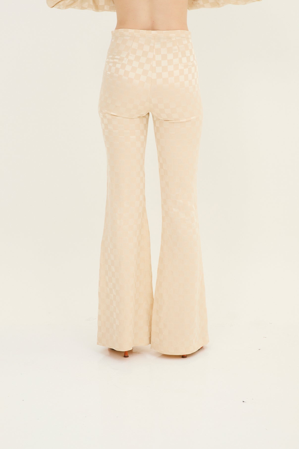 PANTALON PLIEGUE DAMA CRÈME