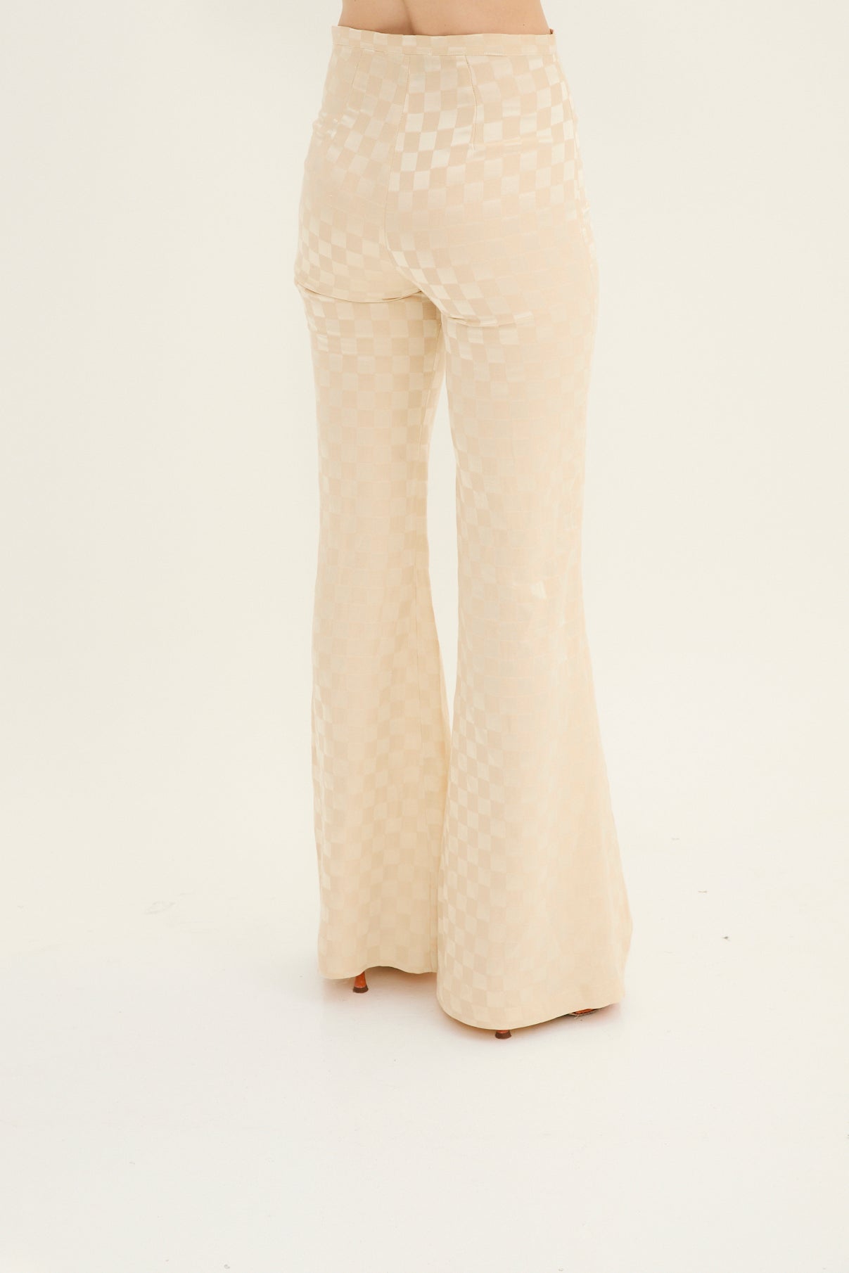 PANTALON PLIEGUE DAMA CRÈME