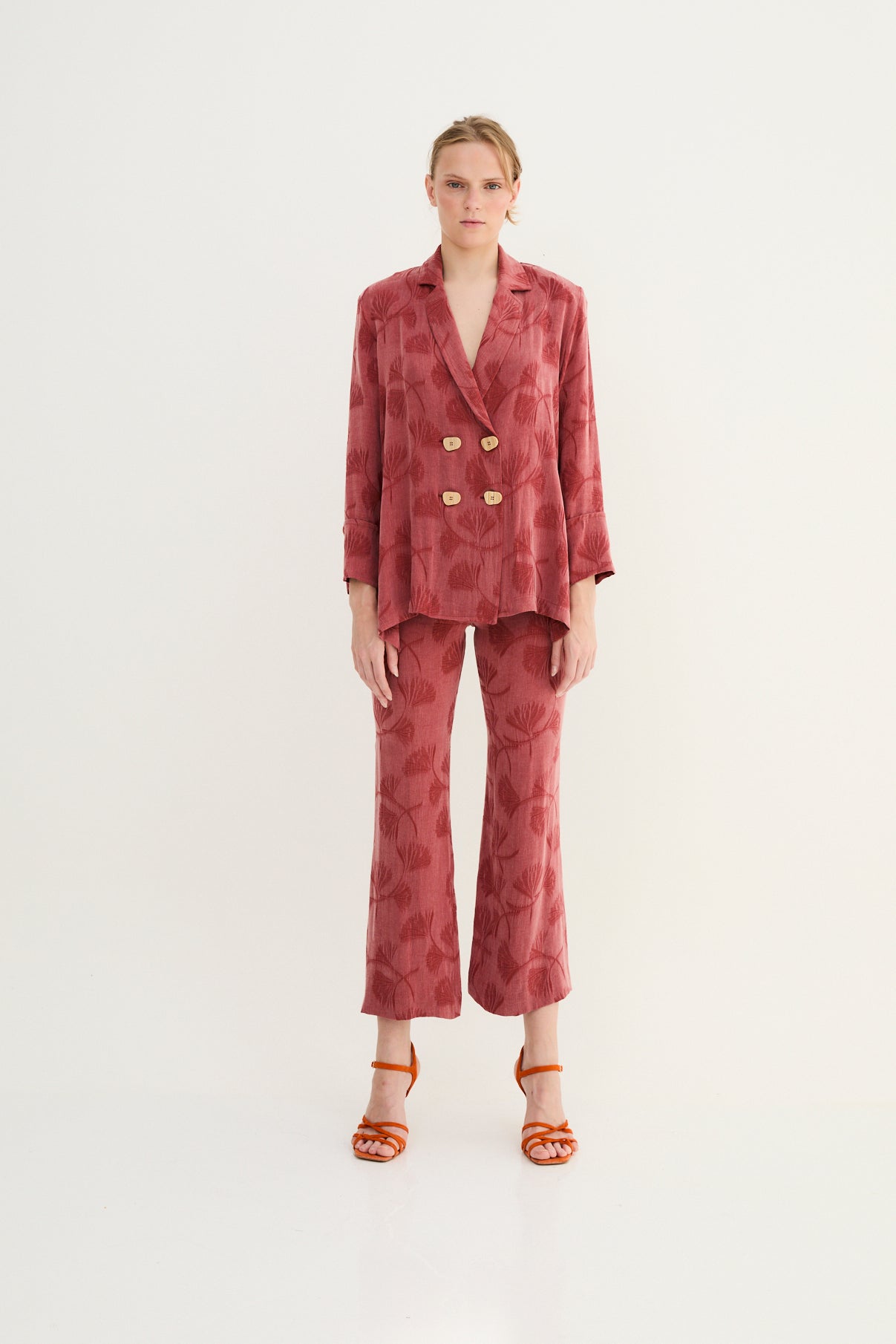 PANTALON CROP PALMAS SIENA